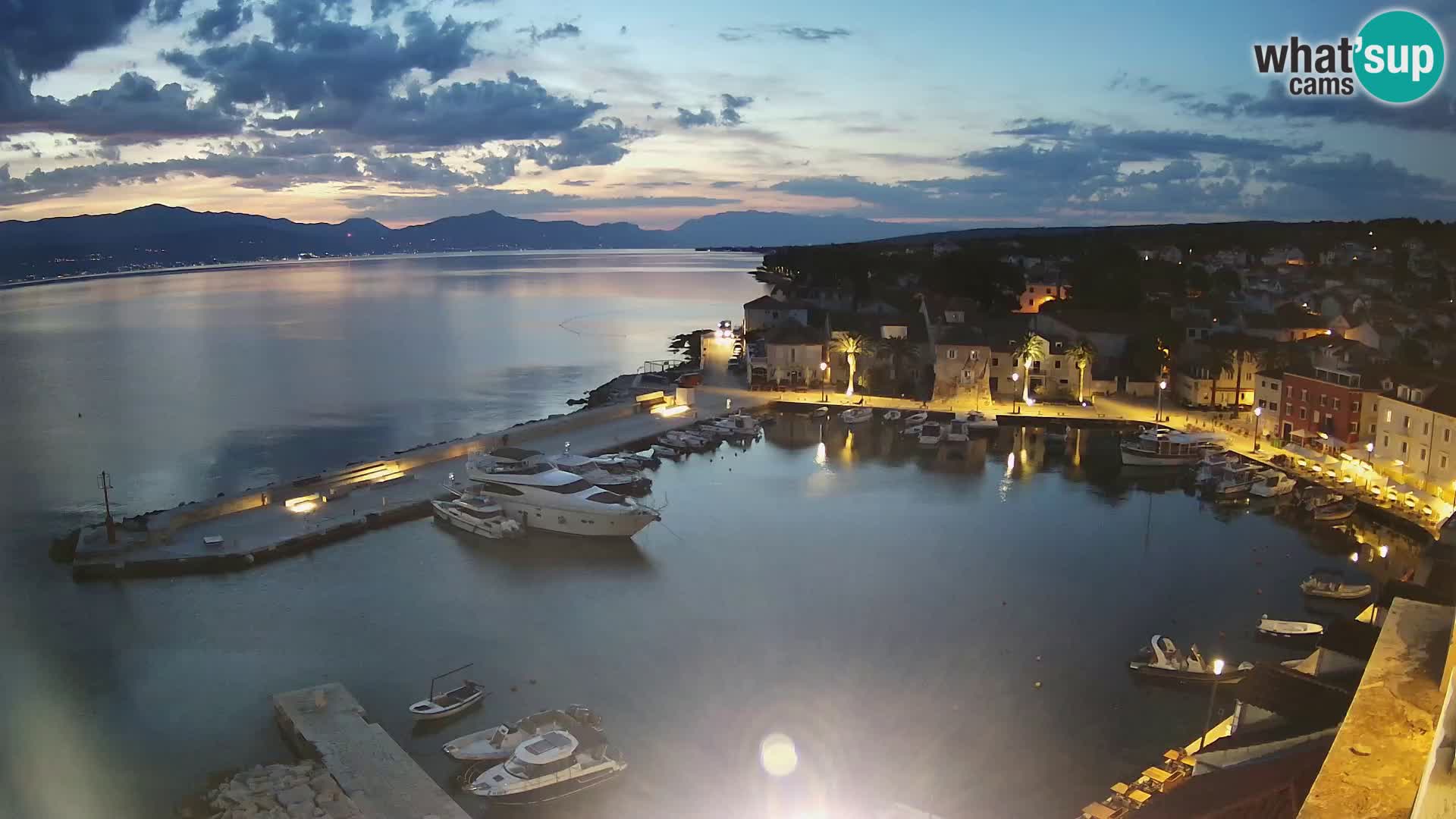 Webcam Sutivan panorama – Vista live dall’isola di Brač