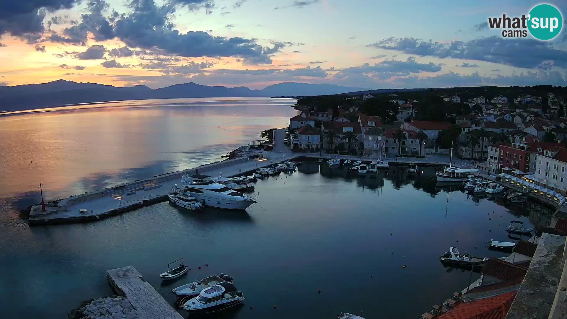 Webcam Sutivan Panorama – Vue en direct depuis l’île de Brač