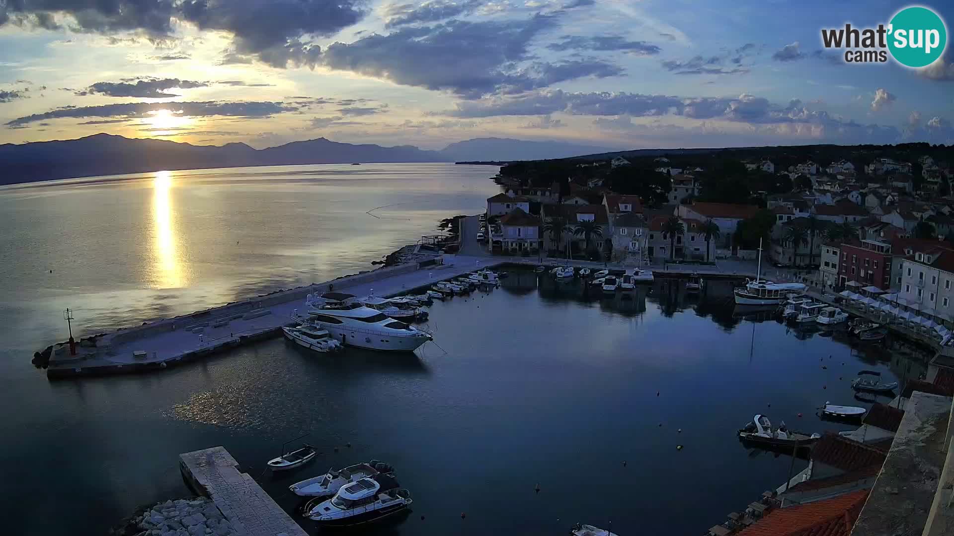 Webcam Sutivan panorama – Vista live dall’isola di Brač