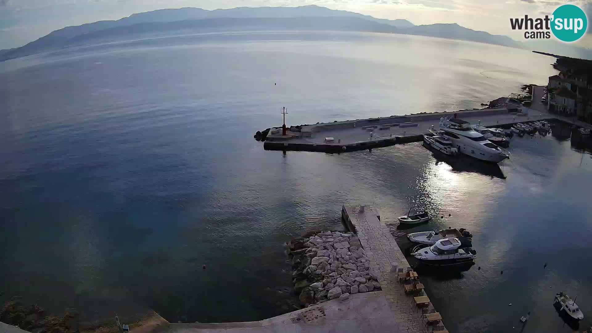 Webcam Sutivan panorama – Vista live dall’isola di Brač