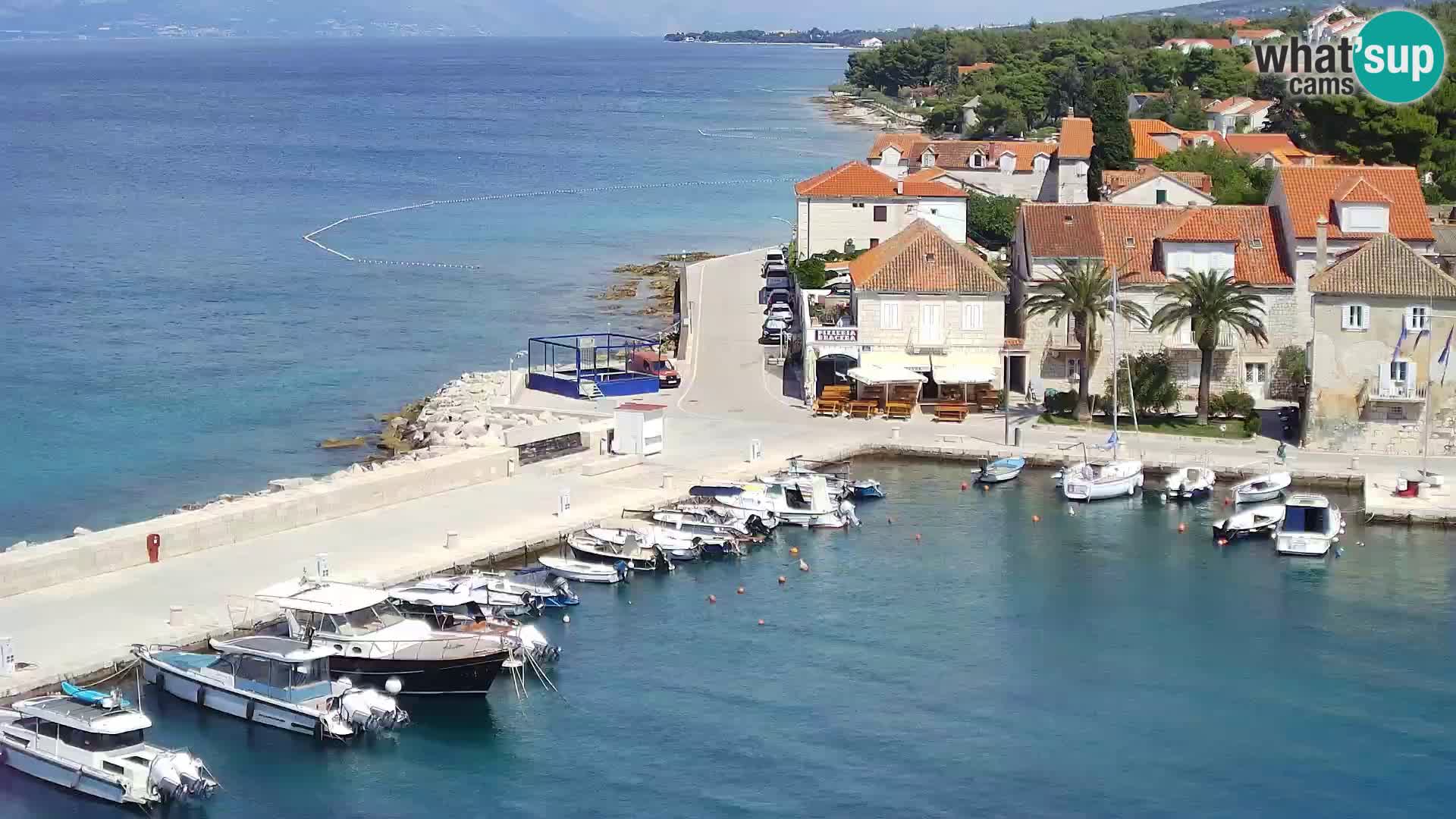 Webcam Sutivan Panorama – Vue en direct depuis l’île de Brač