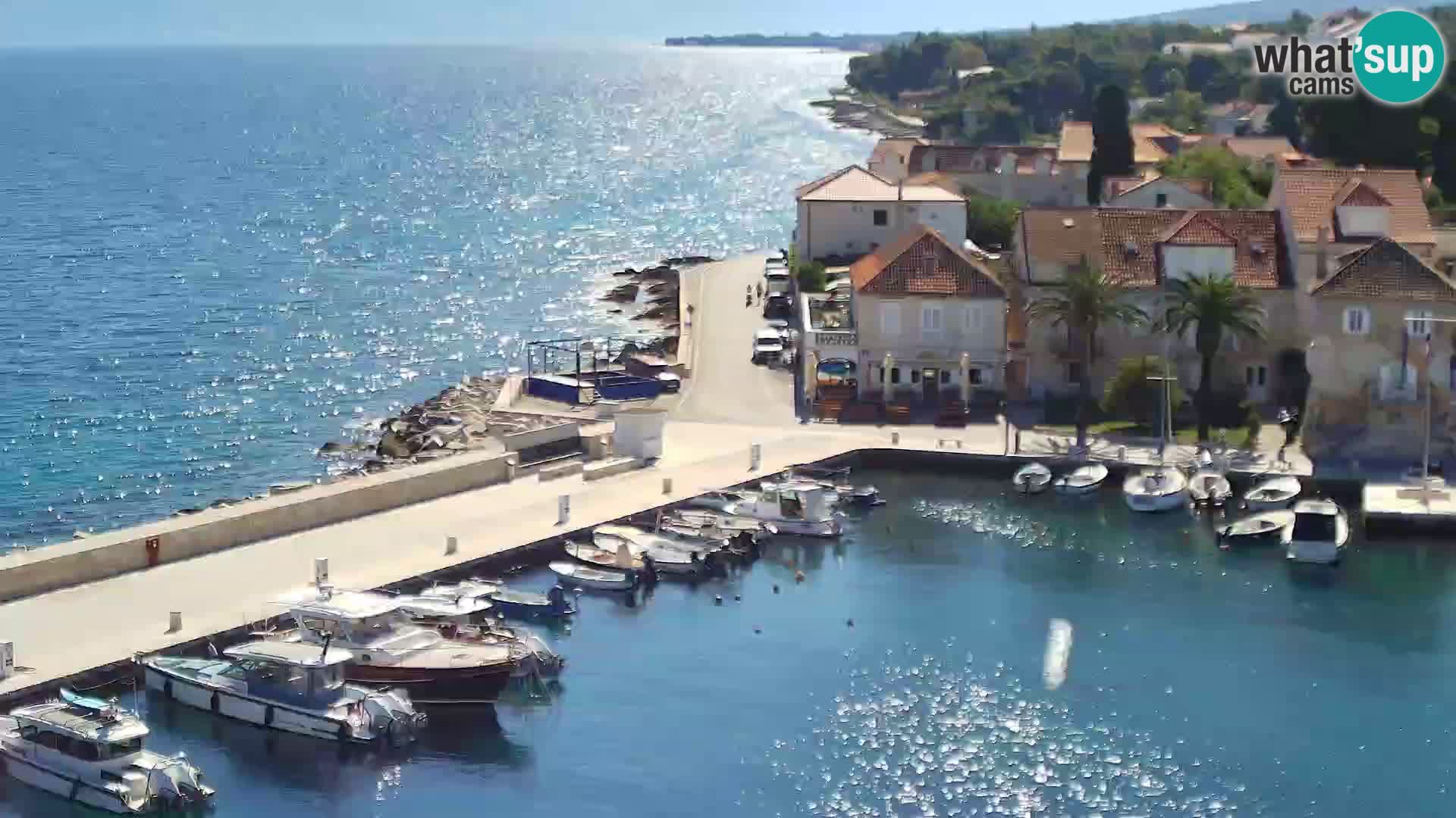 Webcam Sutivan Panorama – Vue en direct depuis l’île de Brač