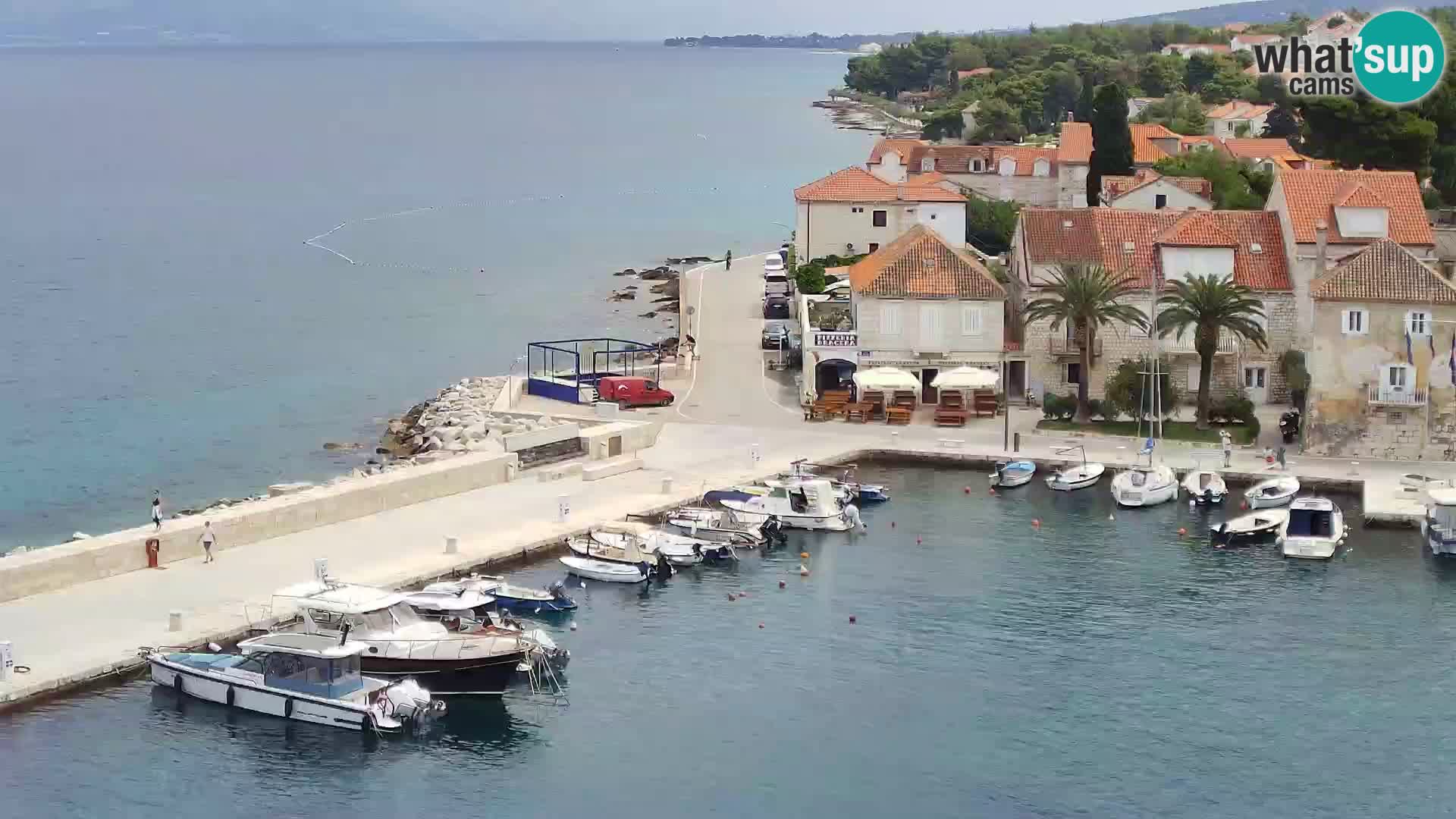 Webcam Sutivan Panorama – Vue en direct depuis l’île de Brač