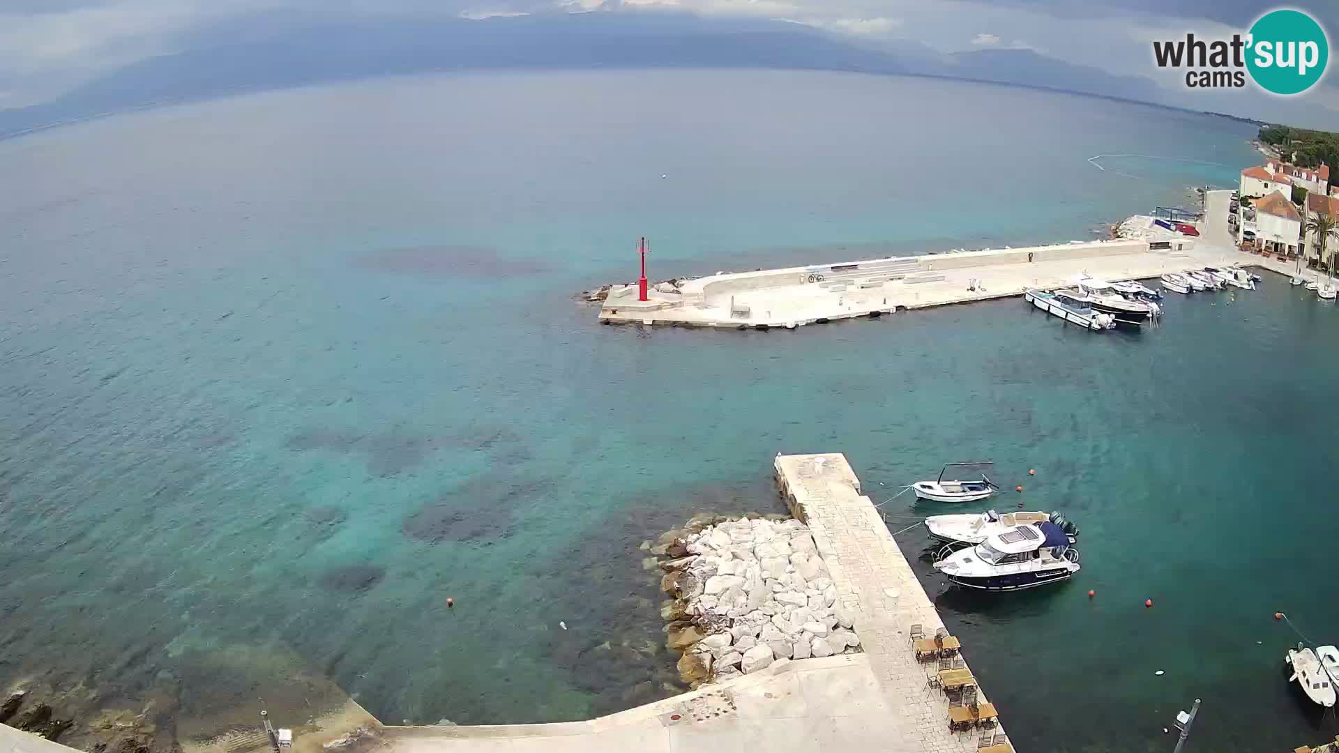 Webcam Sutivan Panorama – Liveblick von der Insel Brač