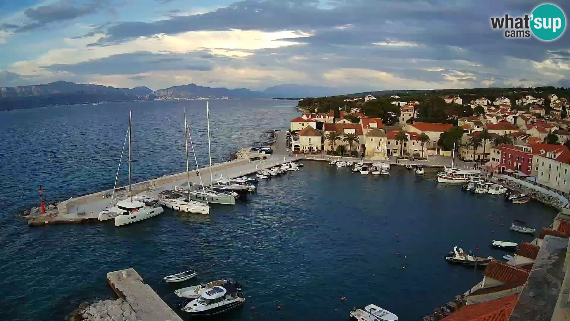 Webcam Sutivan Panorama – Liveblick von der Insel Brač