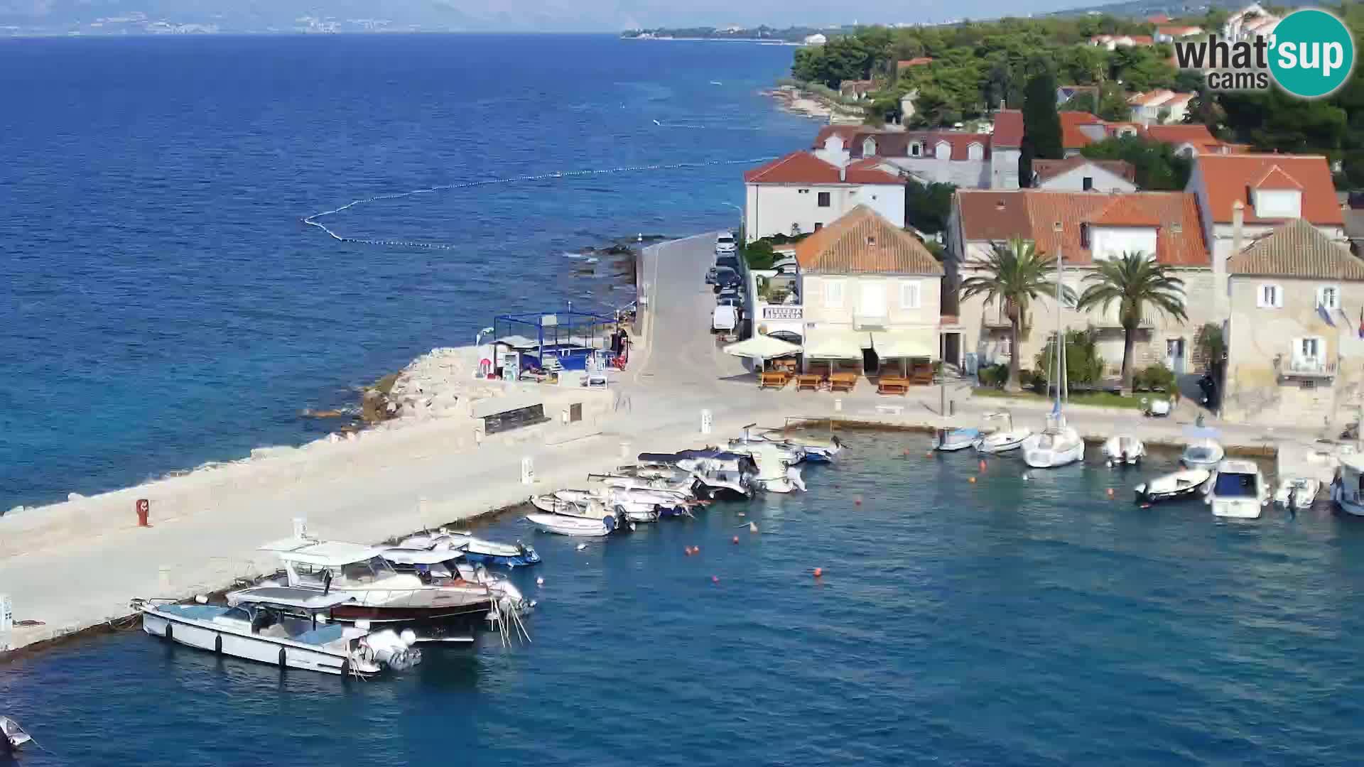Webcam Sutivan Panorama – Vue en direct depuis l’île de Brač