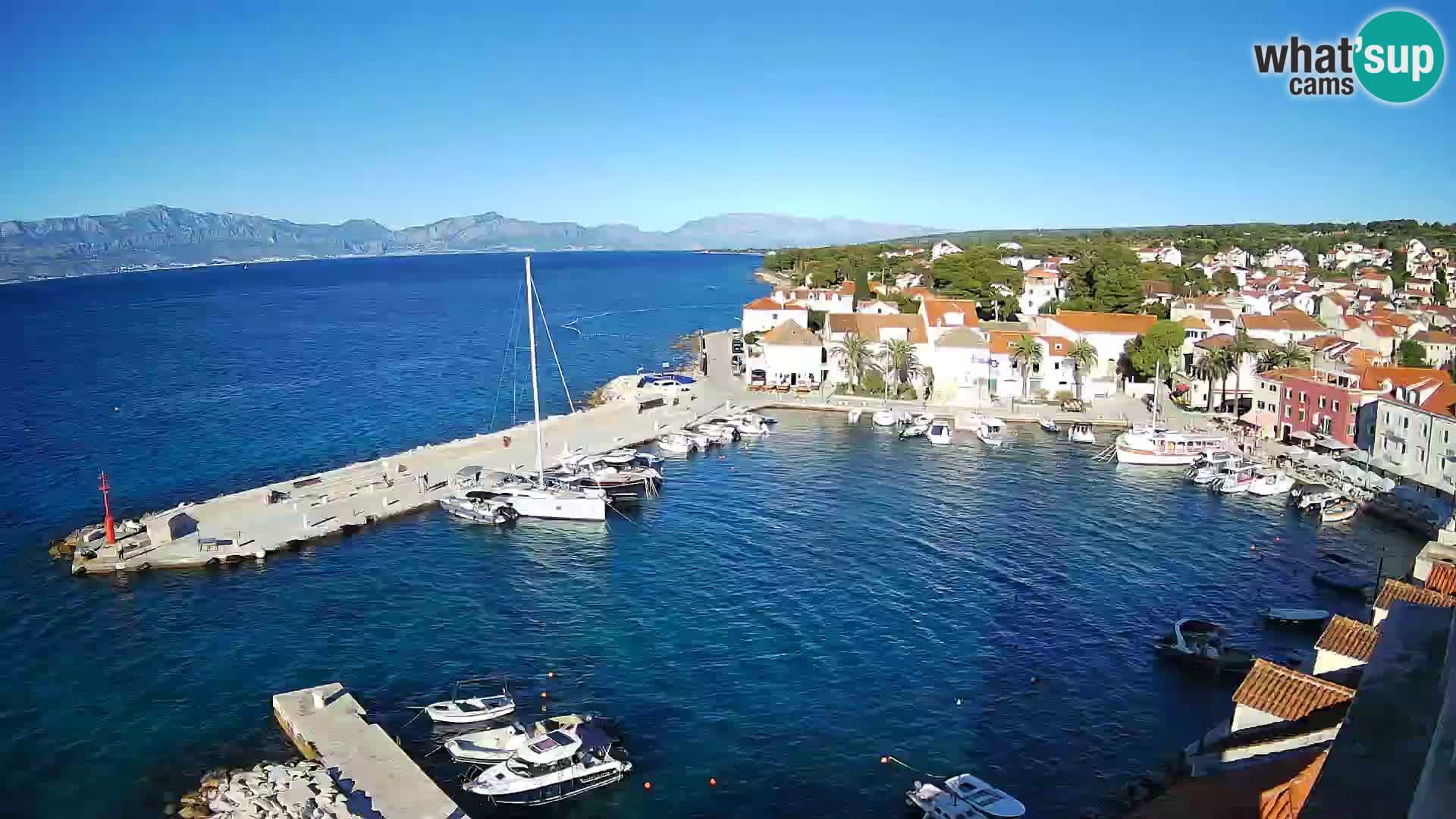 Webcam Sutivan Panorama – Live View from Brač Island