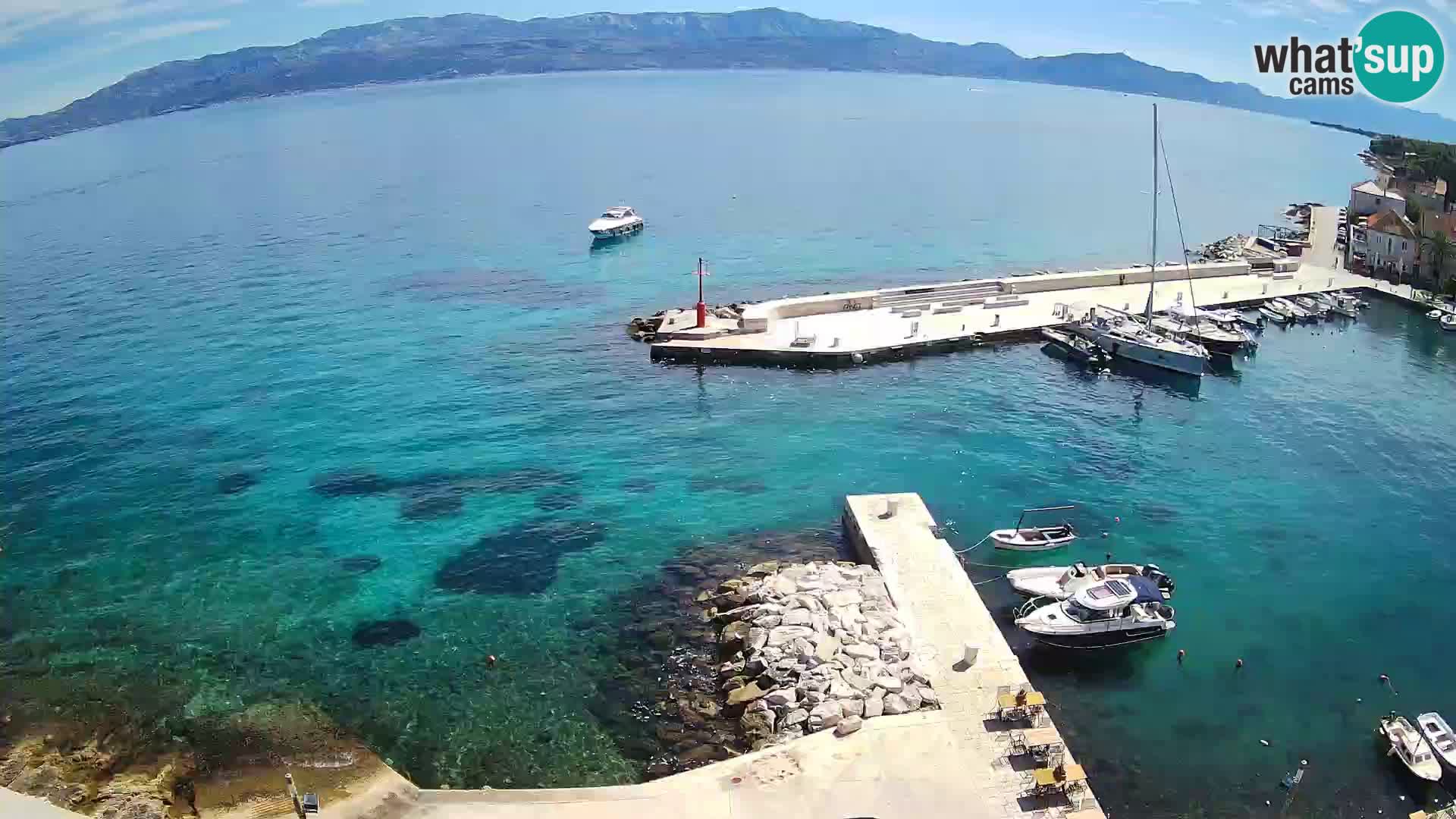 Webcam Sutivan Panorama – Vue en direct depuis l’île de Brač