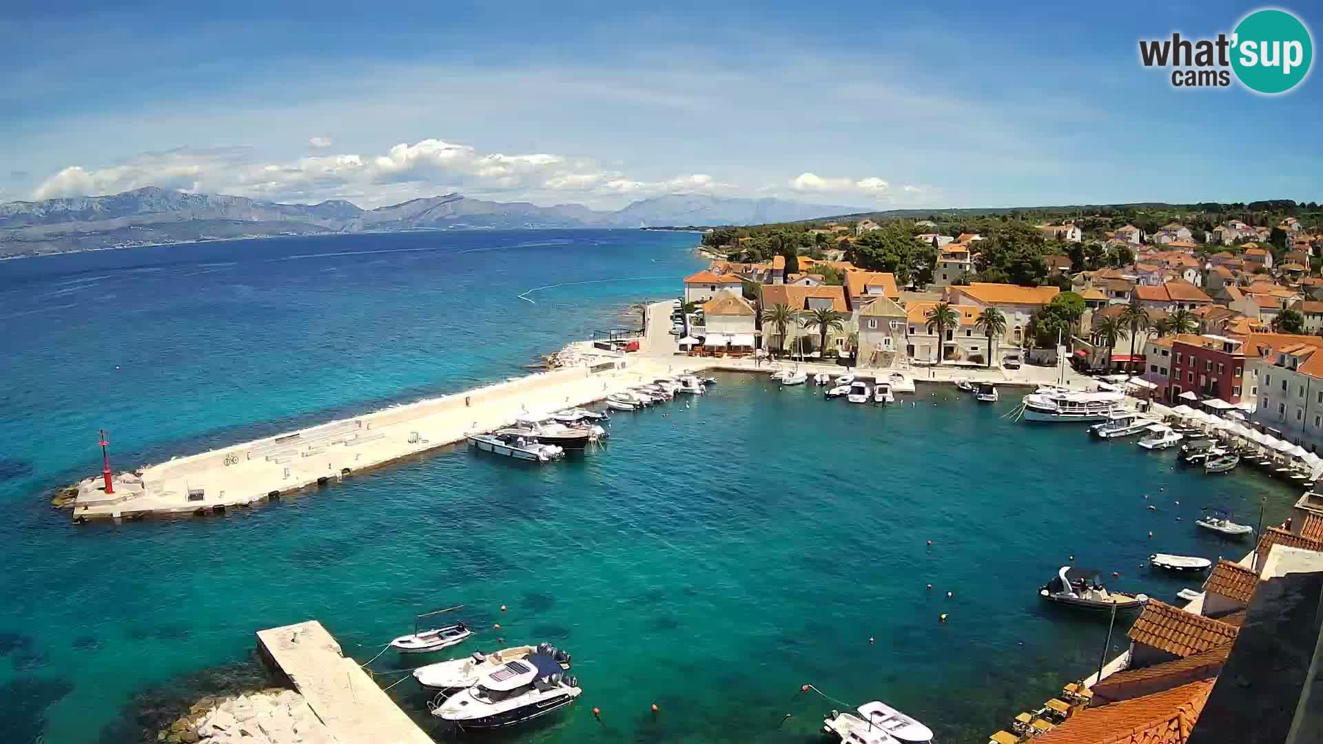 Webcam Sutivan Panorama – Liveblick von der Insel Brač