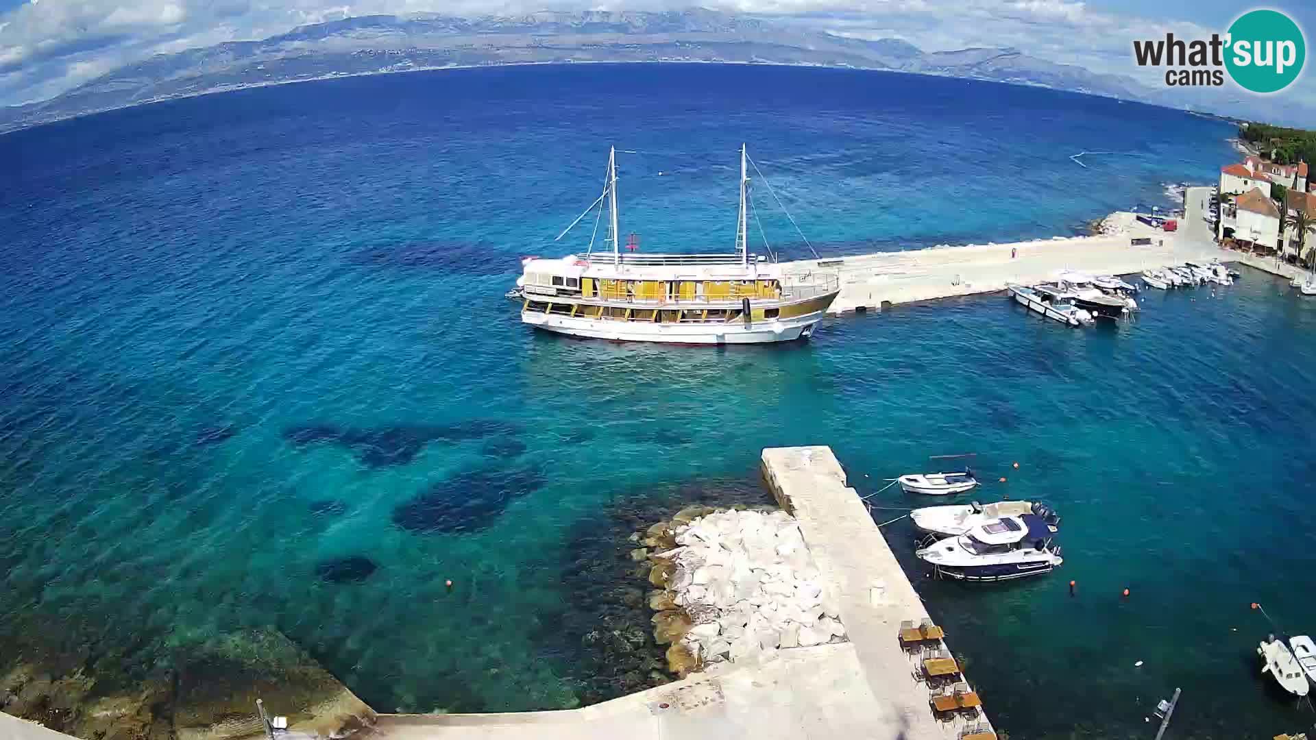 Webcam Sutivan Panorama – Liveblick von der Insel Brač