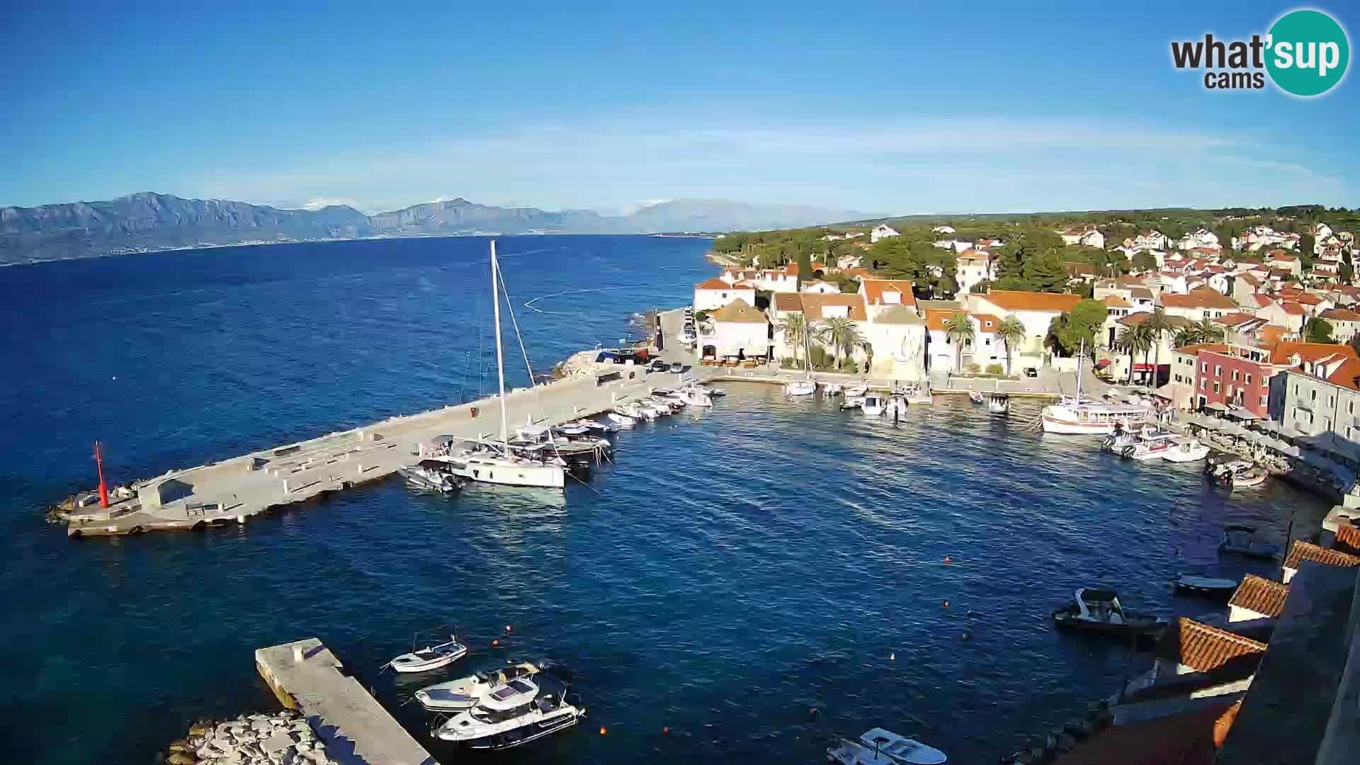Webcam Sutivan Panorama – Liveblick von der Insel Brač