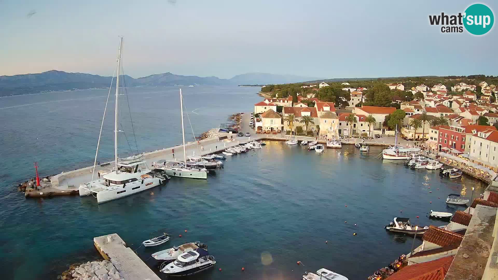 Webcam Sutivan Panorama – Liveblick von der Insel Brač