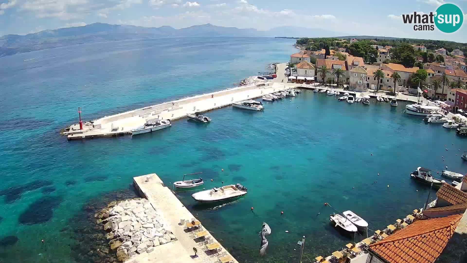 Webcam Sutivan Panorama – Live View from Brač Island