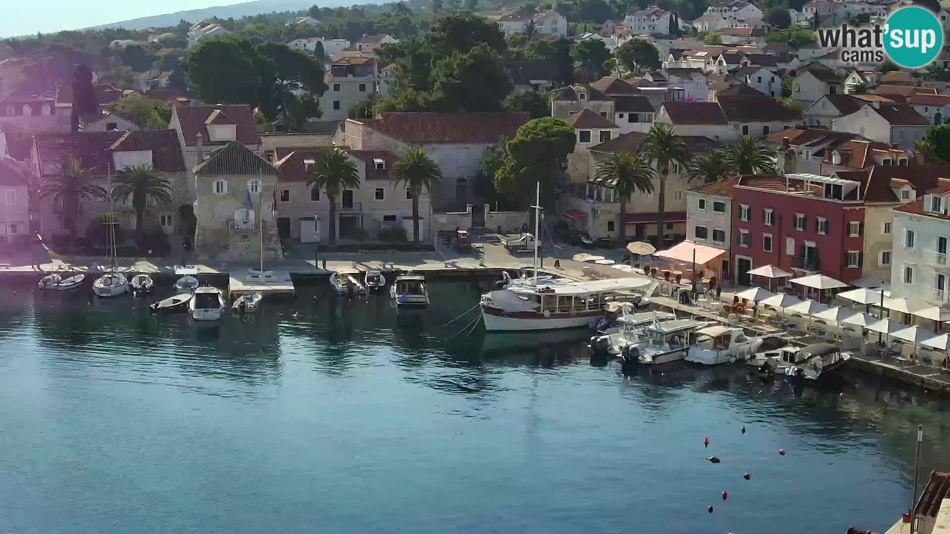 Webcam Sutivan panorama – Vista live dall’isola di Brač