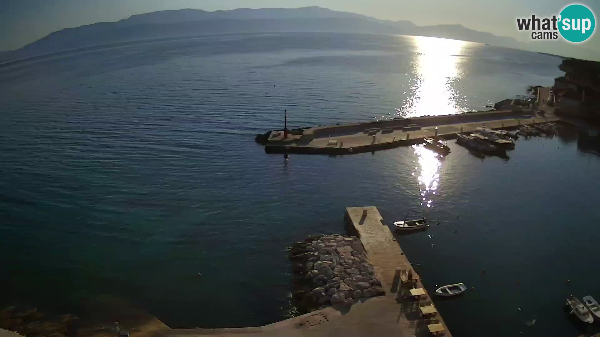 Webcam Sutivan Panorama – Vista en vivo desde la isla de Brač
