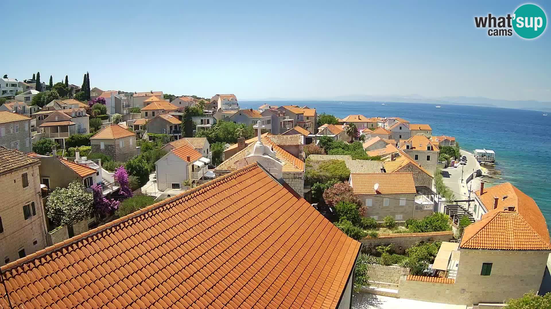 Webcam Sutivan Panorama – Live View from Brač Island