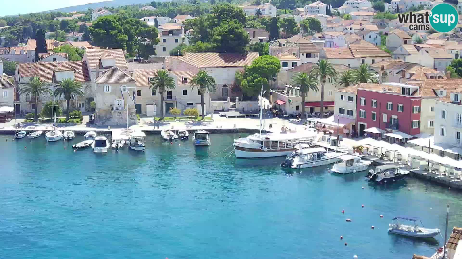 Webcam Sutivan Panorama – Vista en vivo desde la isla de Brač