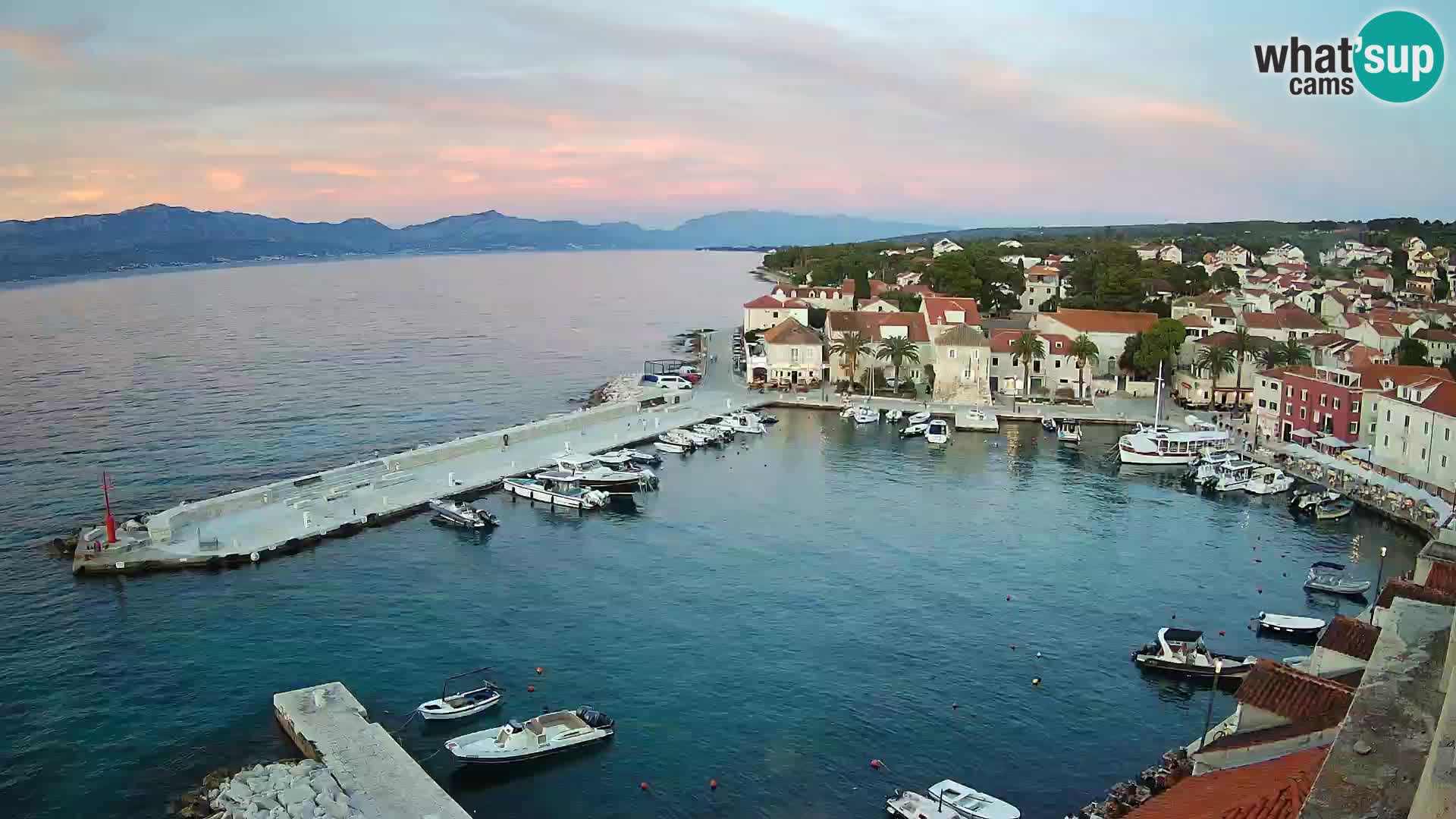 Webcam Sutivan Panorama – Live View from Brač Island