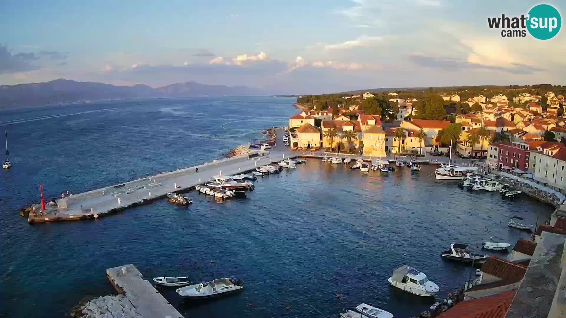 Webcam Sutivan panorama – Vista live dall’isola di Brač