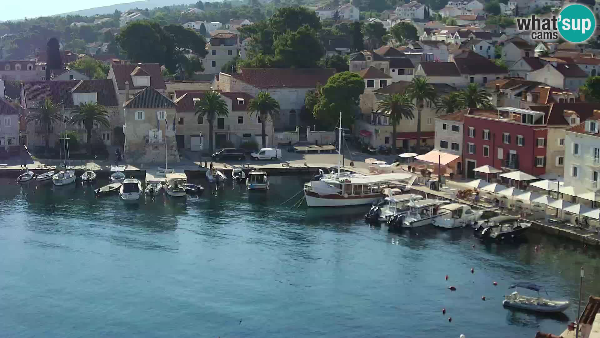 Web kamera Sutivan panorama – Pogled uživo s otoka Brača