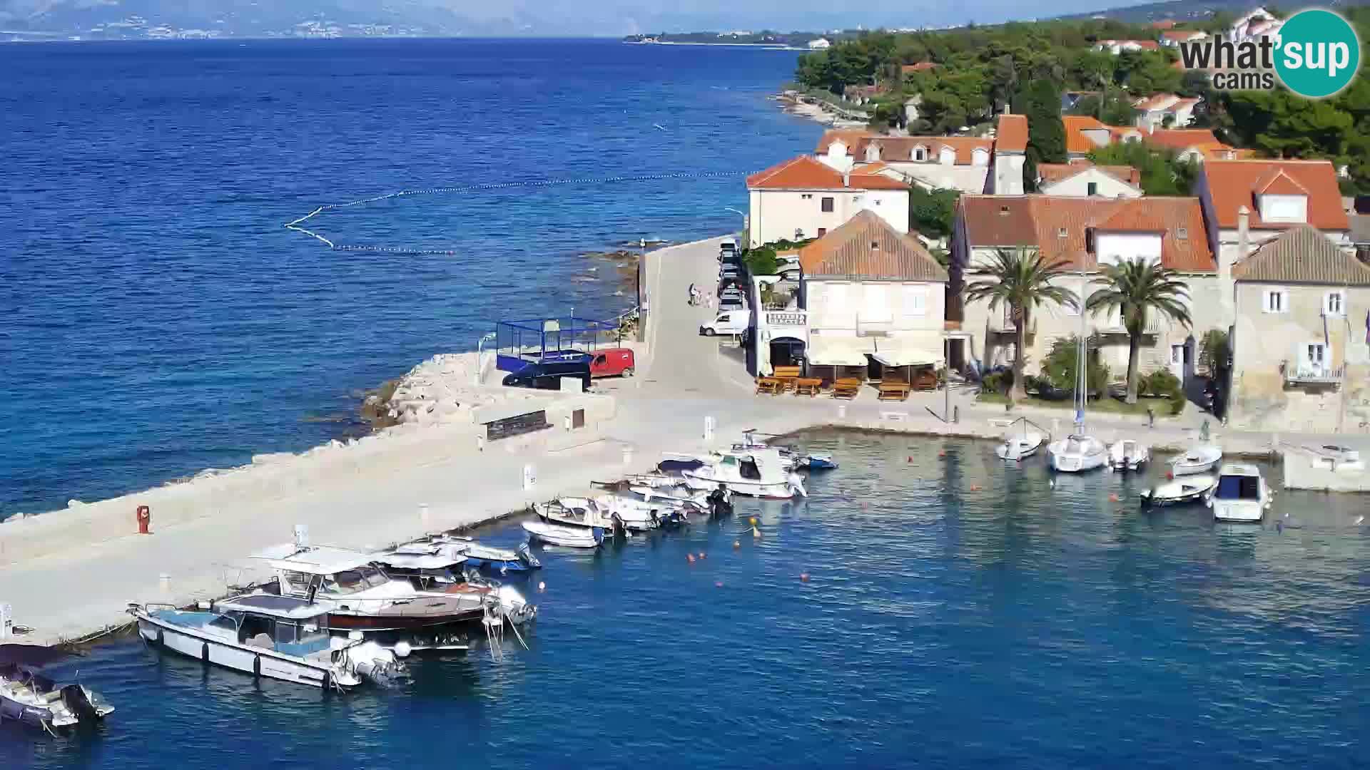 Webcam Sutivan Panorama – Liveblick von der Insel Brač