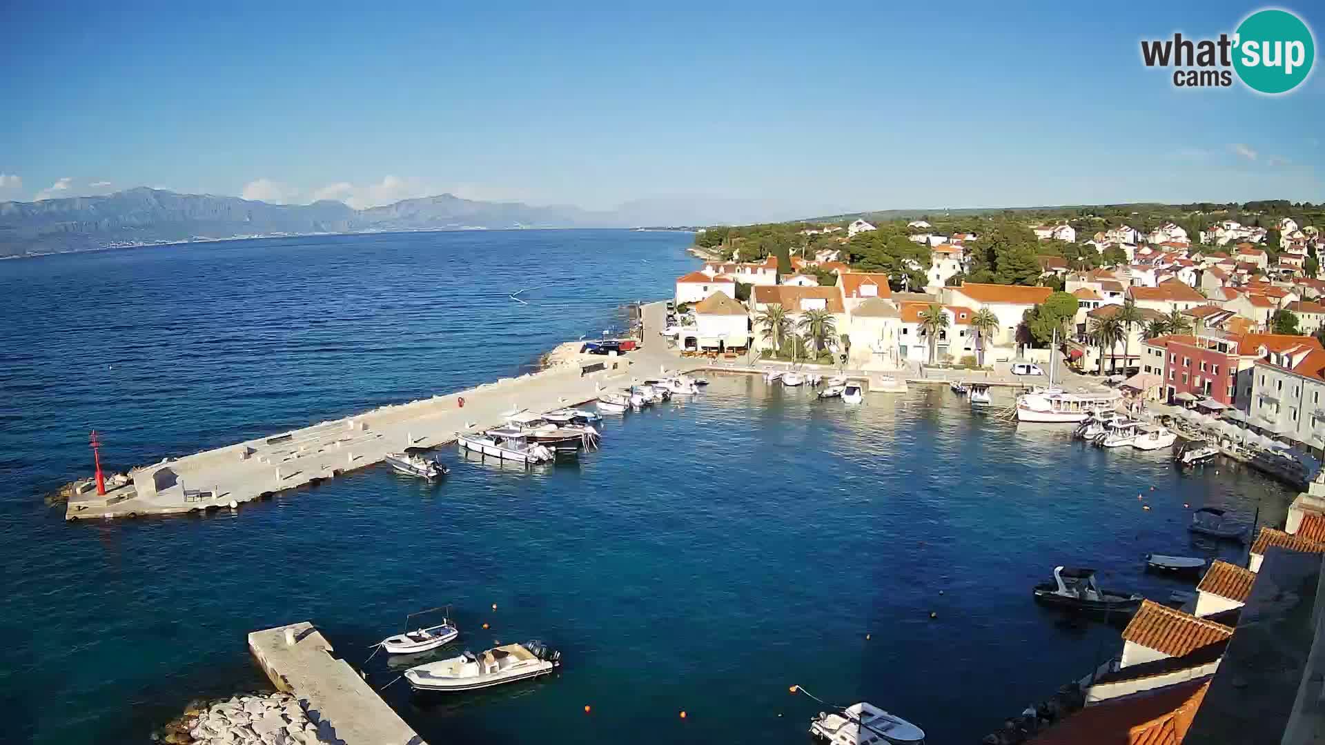 Webcam Sutivan Panorama – Live View from Brač Island