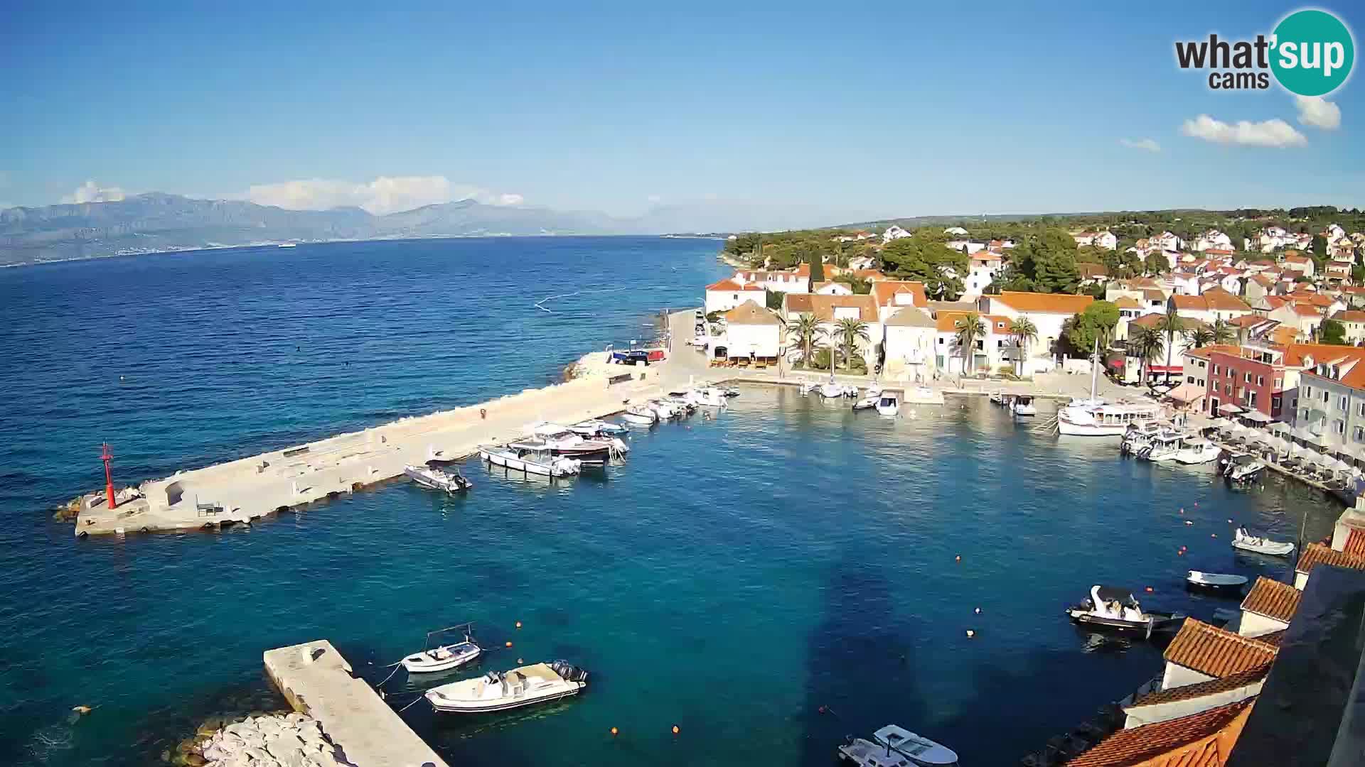 Webcam Sutivan Panorama – Liveblick von der Insel Brač