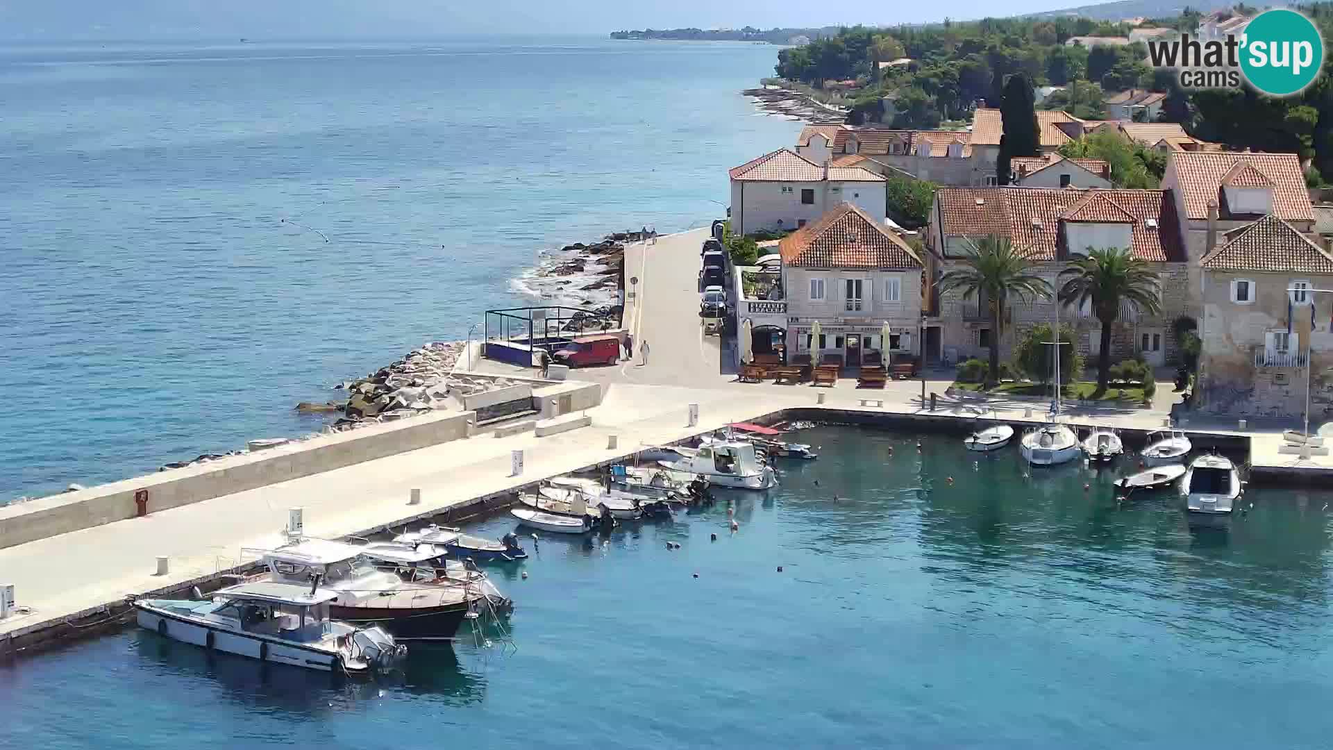Webcam Sutivan Panorama – Vista en vivo desde la isla de Brač