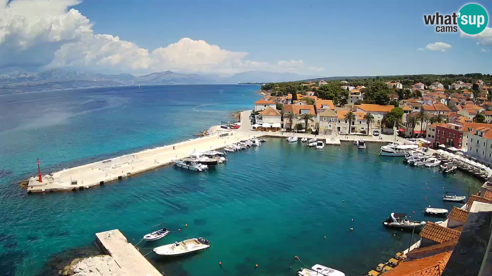 Webcam Sutivan Panorama – Live View from Brač Island
