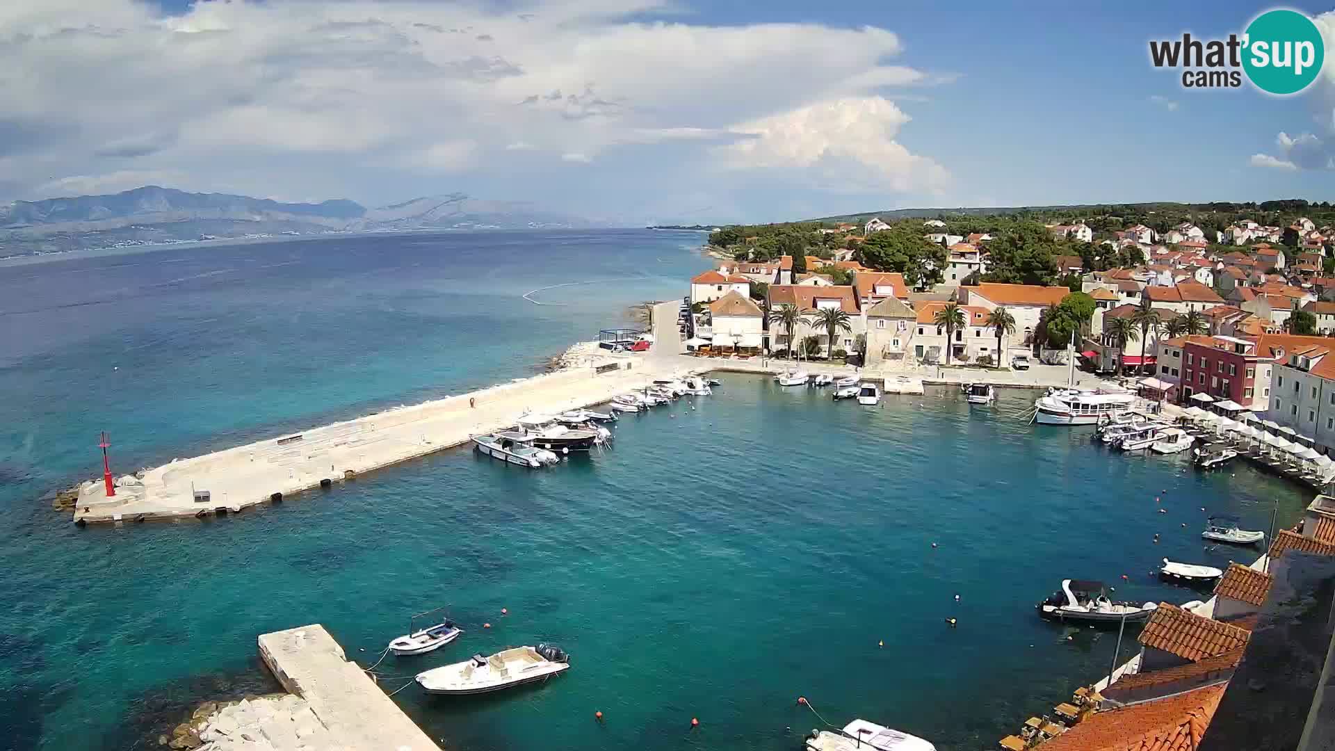 Webcam Sutivan Panorama – Live View from Brač Island