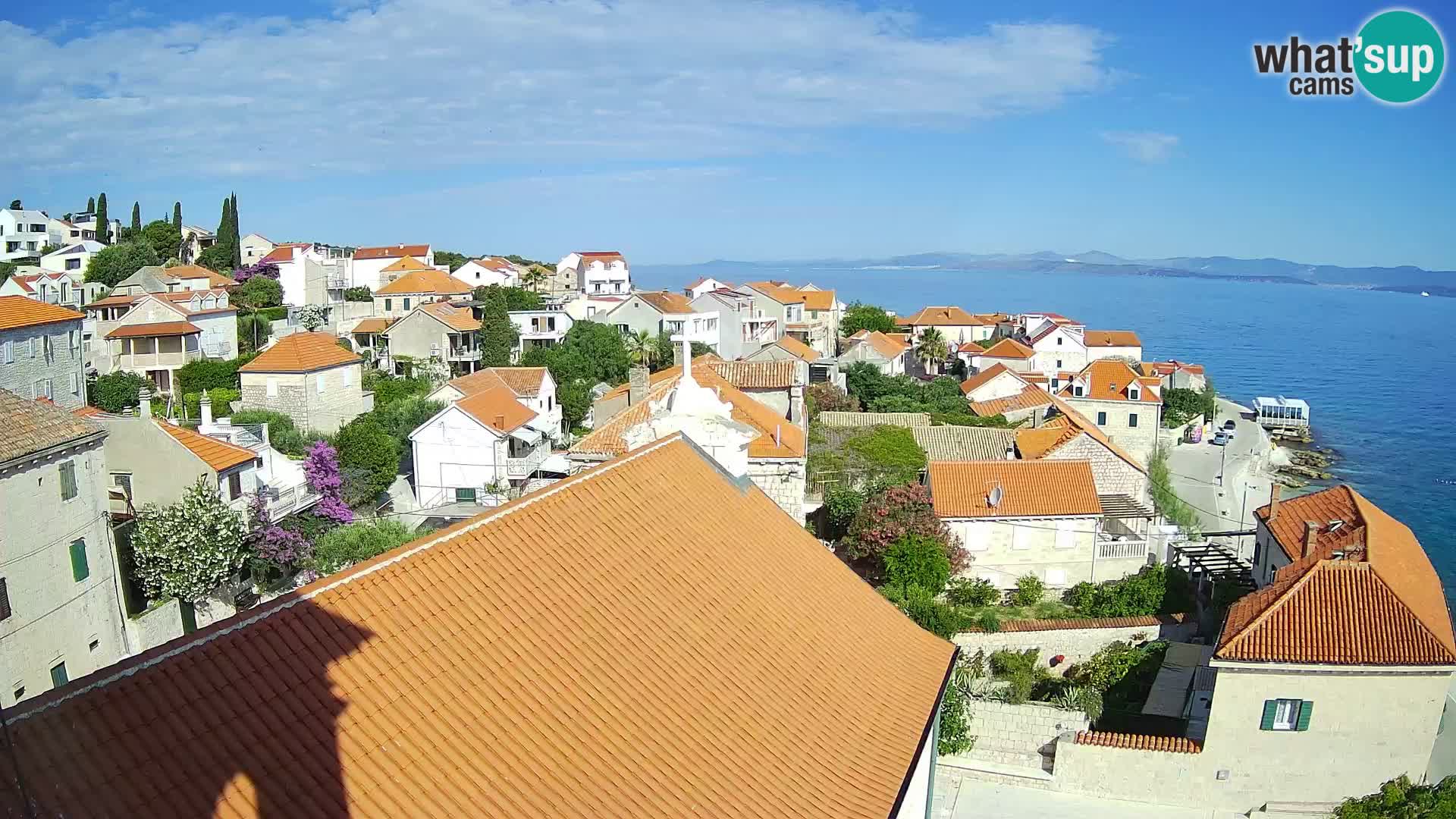 Web kamera Sutivan panorama – Pogled uživo s otoka Brača