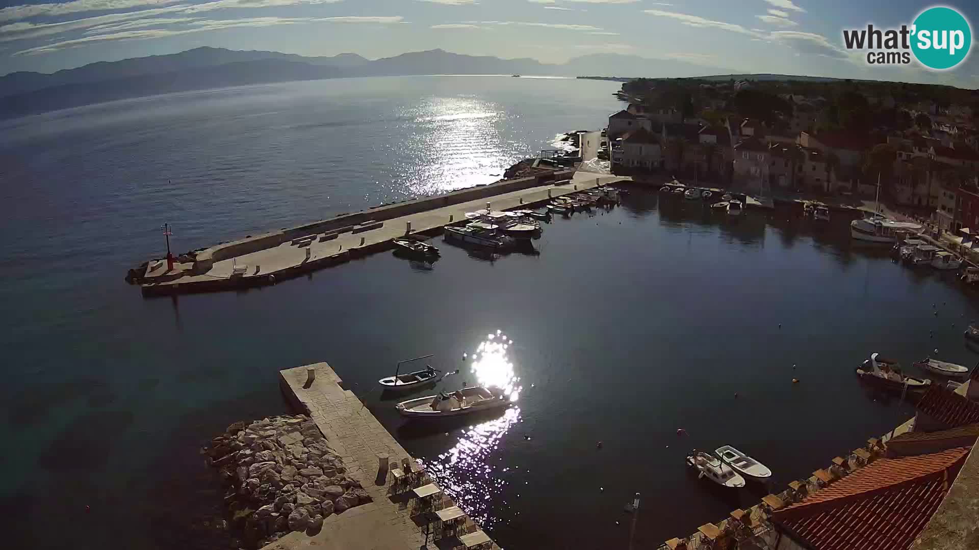 Webcam Sutivan Panorama – Vista en vivo desde la isla de Brač
