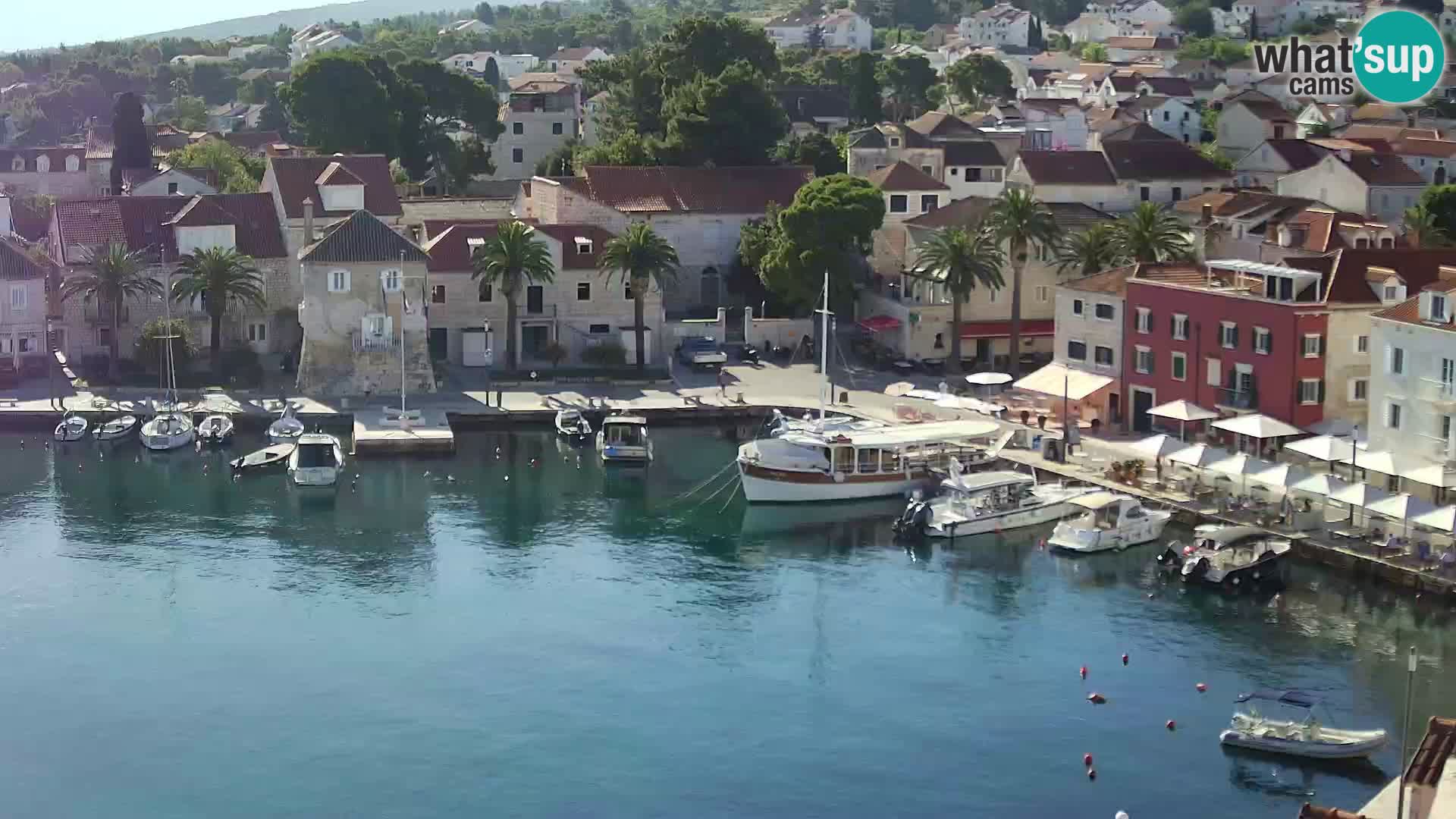 Webcam Sutivan Panorama – Vista en vivo desde la isla de Brač