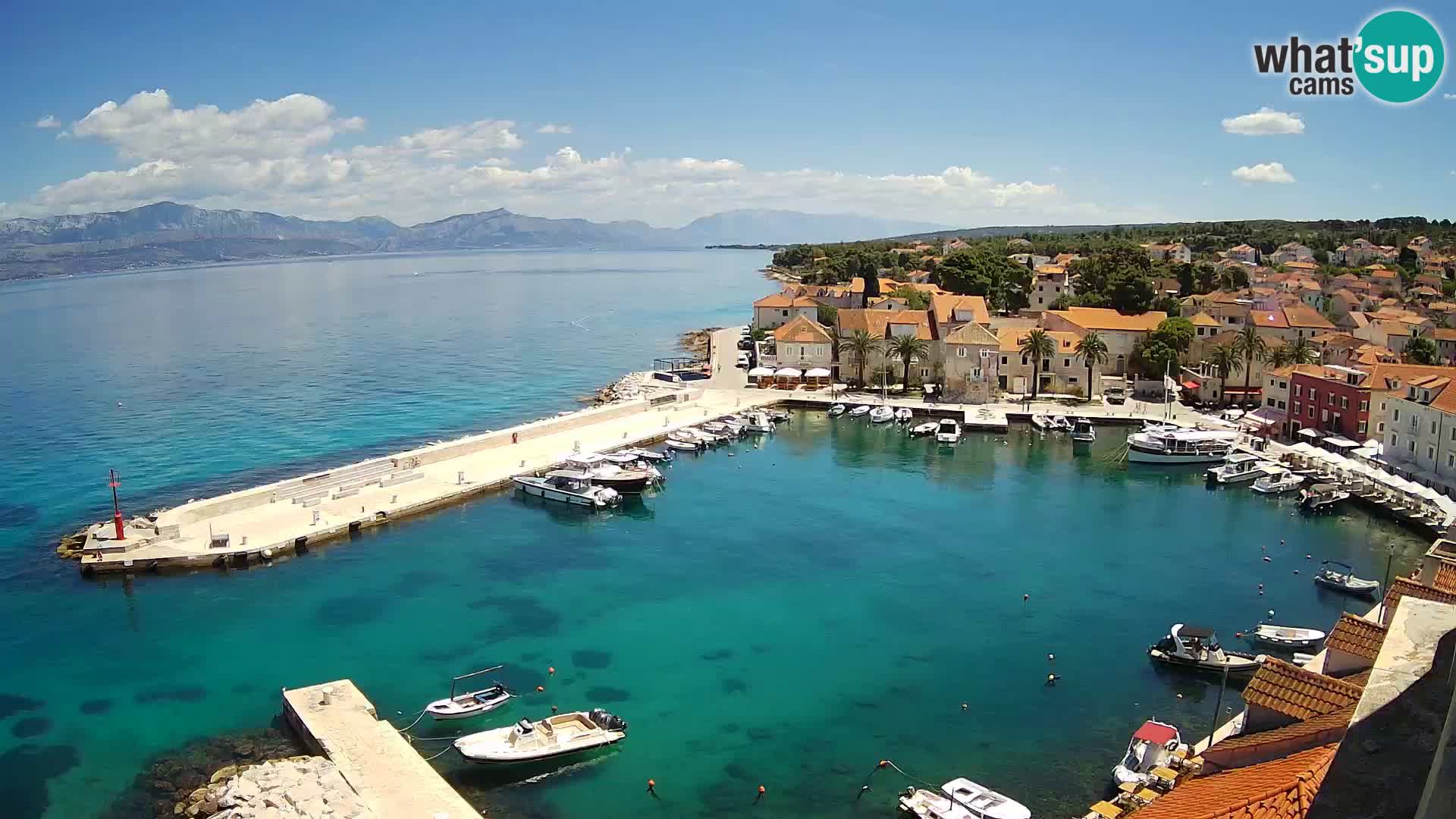Webcam Sutivan Panorama – Live View from Brač Island