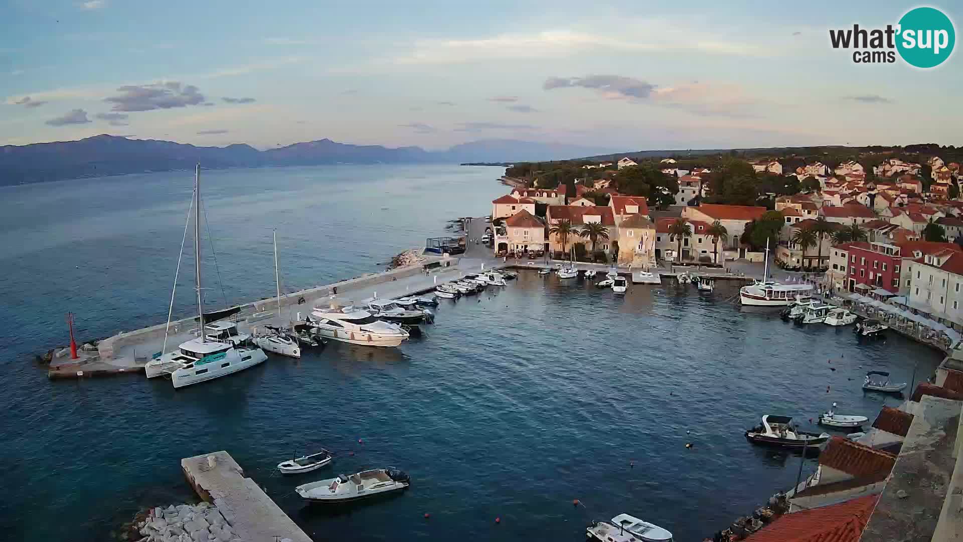 Webcam Sutivan Panorama – Liveblick von der Insel Brač
