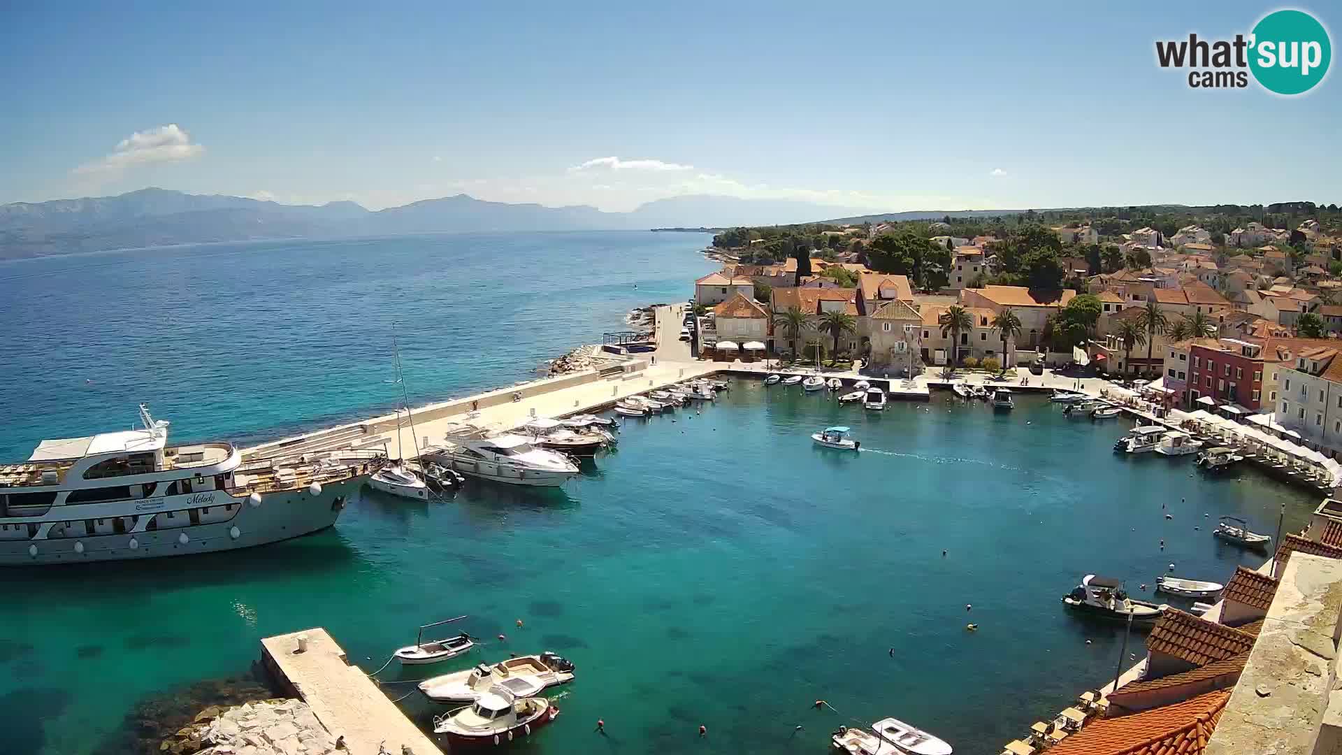 Webcam Sutivan Panorama – Live View from Brač Island