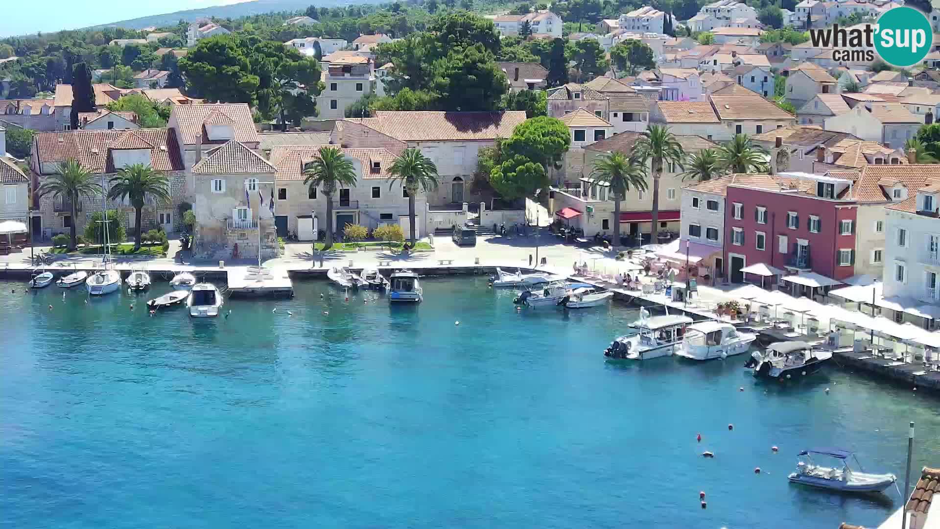 Webcam Sutivan panorama – Vista live dall’isola di Brač