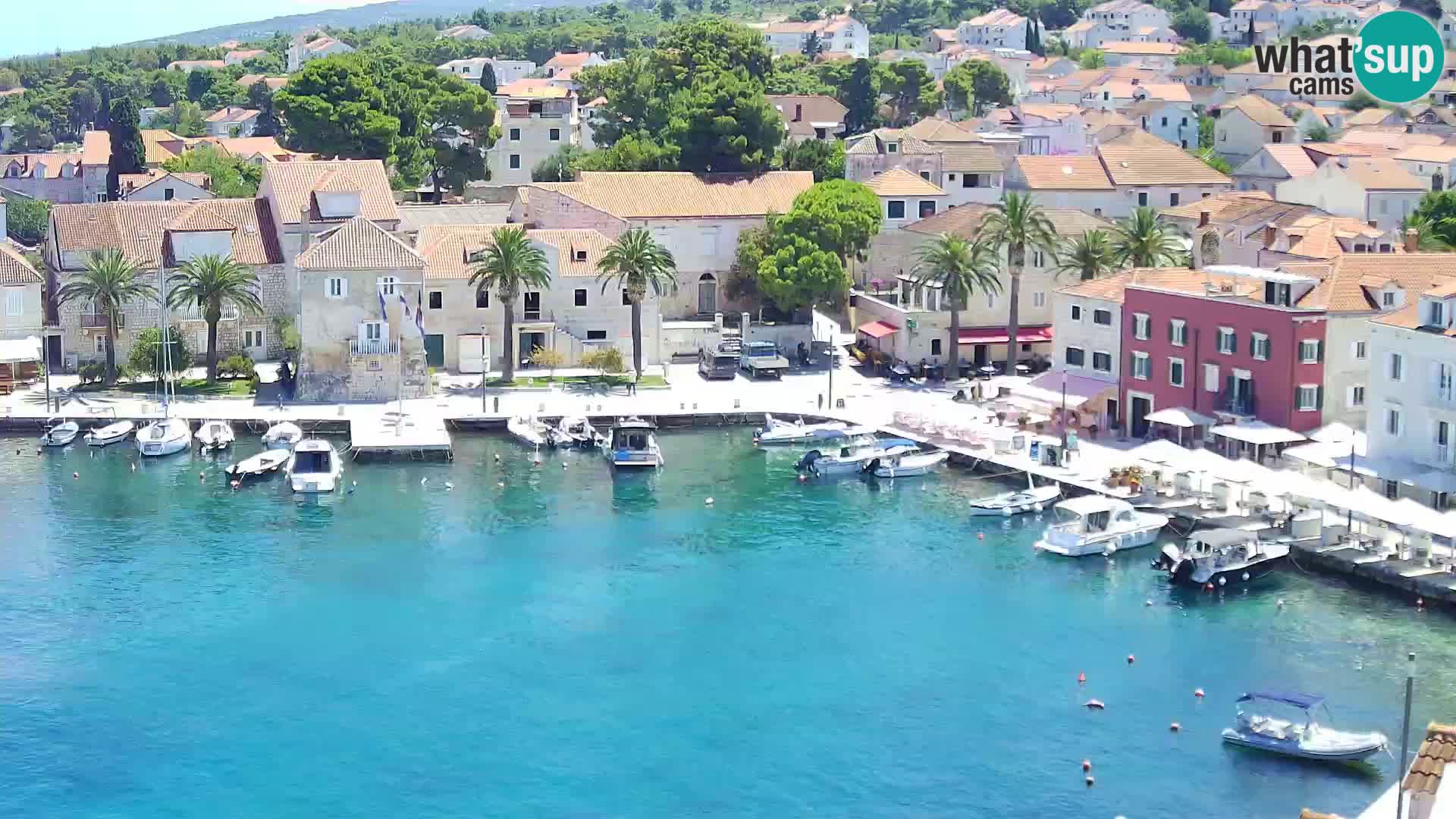 Webcam Sutivan panorama – Vista live dall’isola di Brač