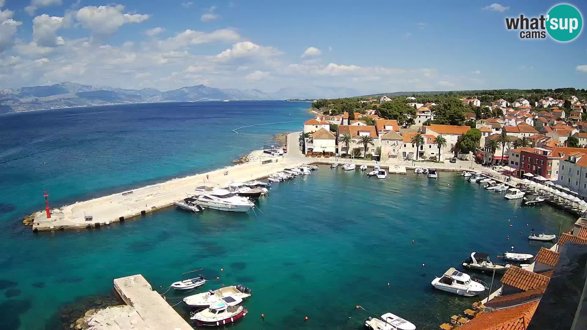 Webcam Sutivan Panorama – Live View from Brač Island