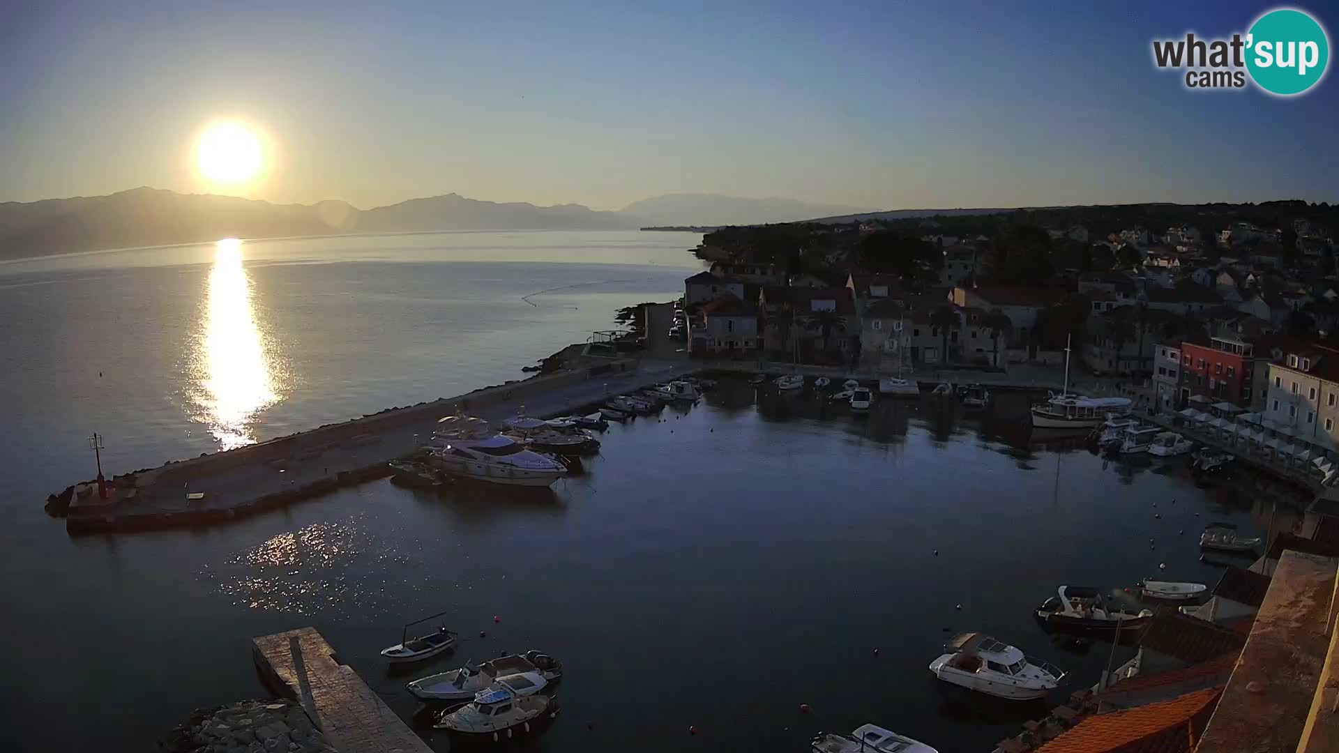Webcam Sutivan Panorama – Liveblick von der Insel Brač