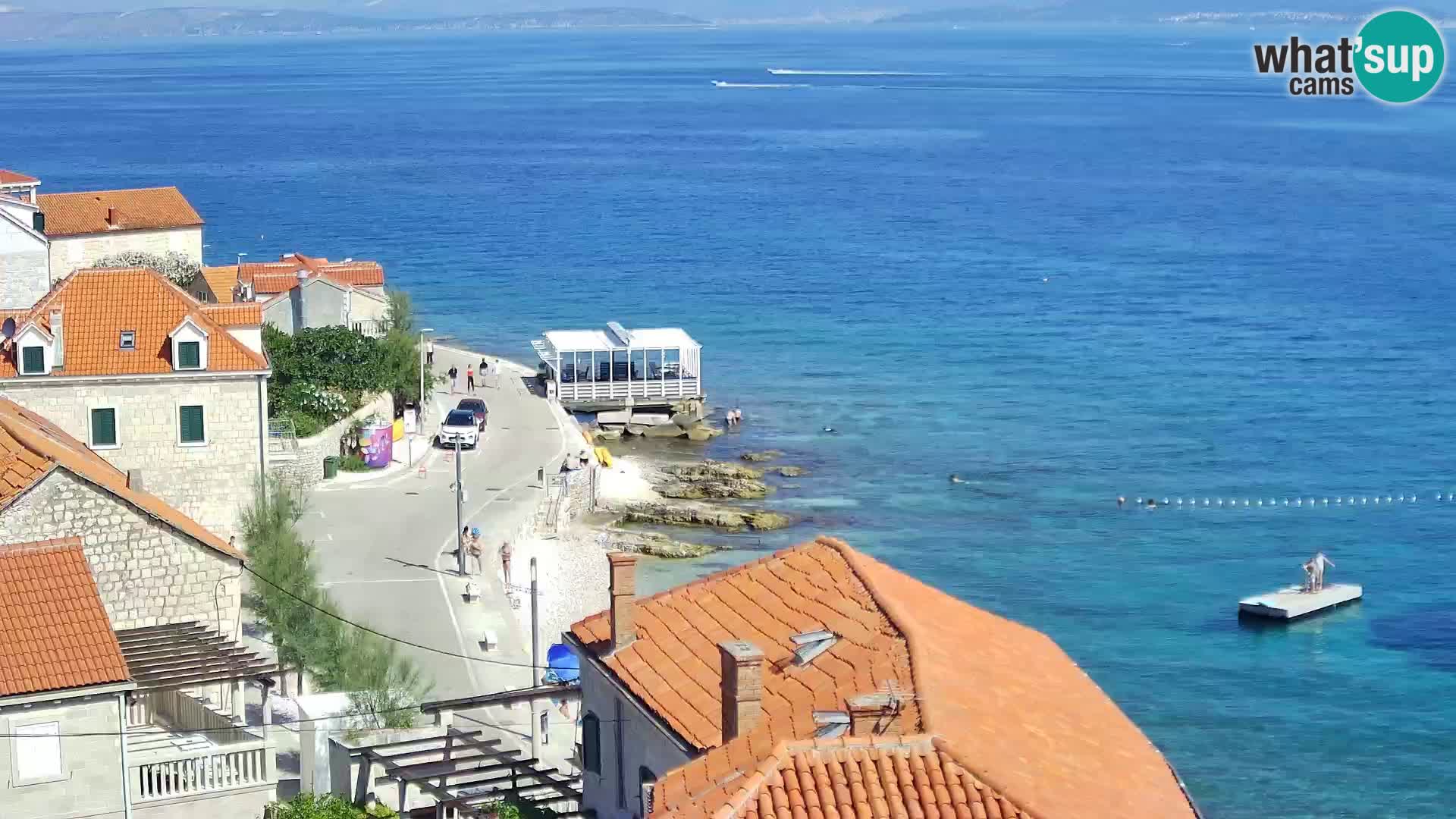 Web kamera Sutivan panorama – Pogled uživo s otoka Brača