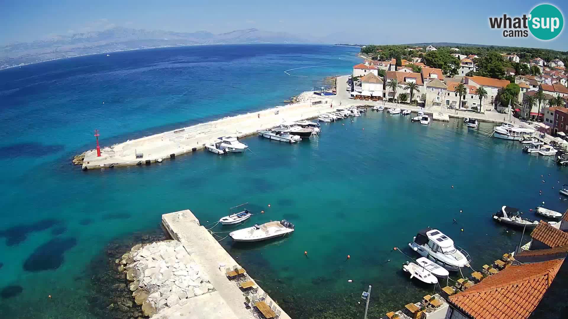 Webcam Sutivan Panorama – Live View from Brač Island