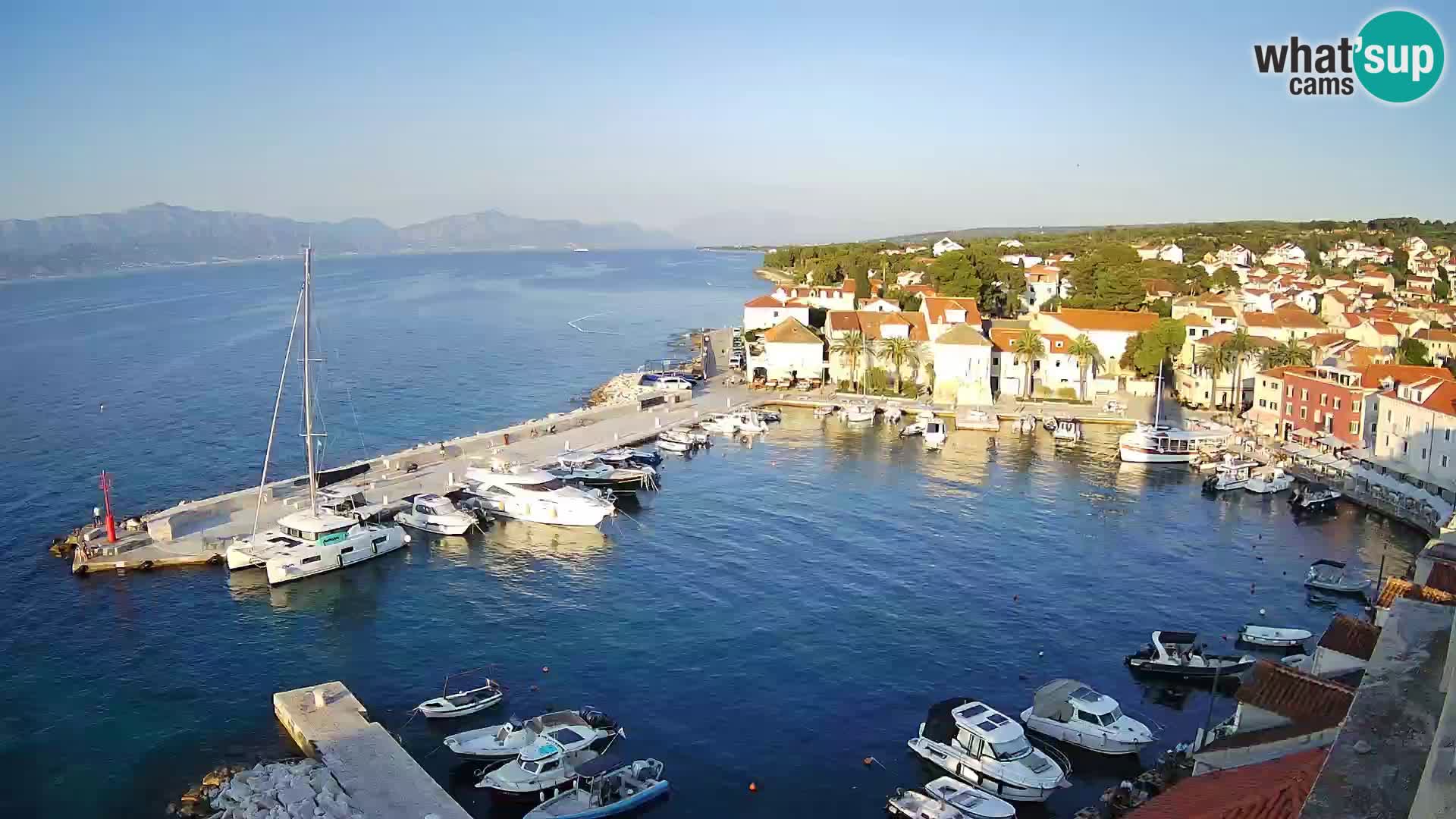 Webcam Sutivan Panorama – Live View from Brač Island