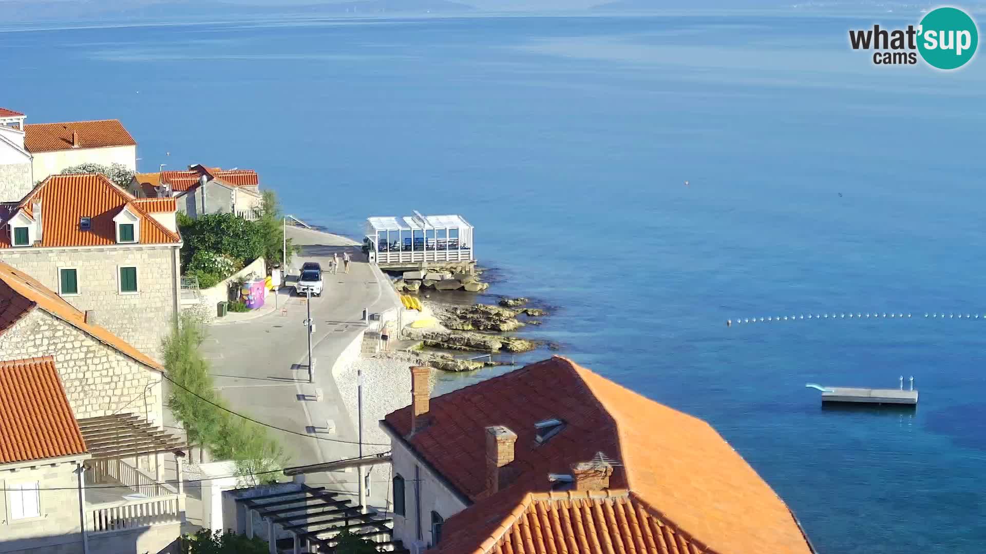 Webcam Sutivan Panorama – Vista en vivo desde la isla de Brač