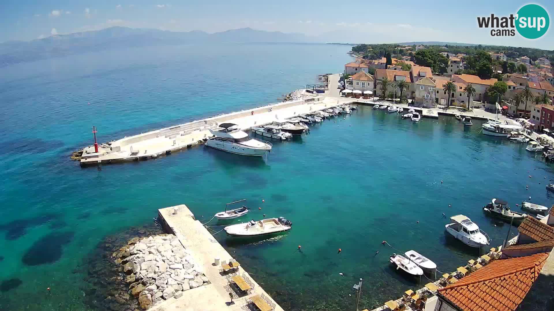 Webcam Sutivan Panorama – Liveblick von der Insel Brač