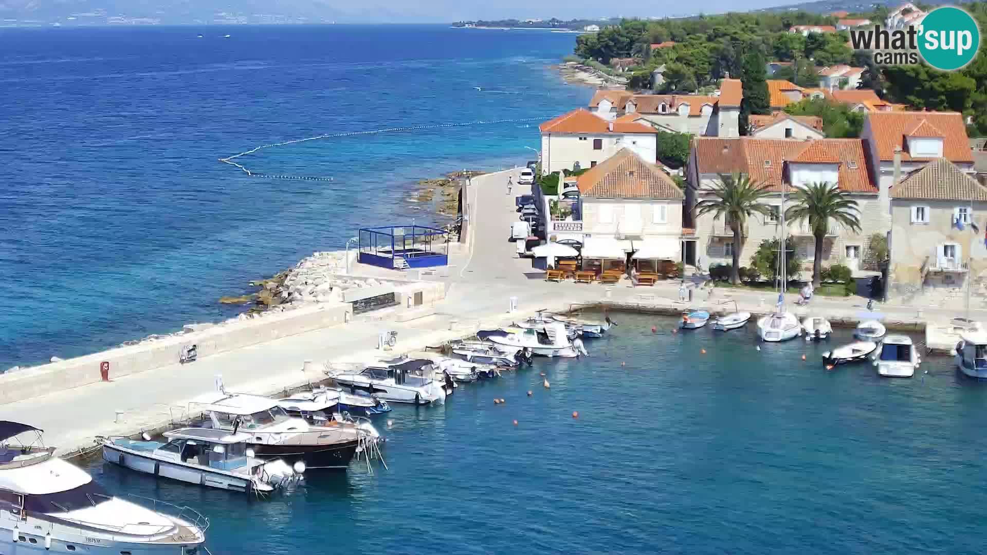 Webcam Sutivan Panorama – Liveblick von der Insel Brač