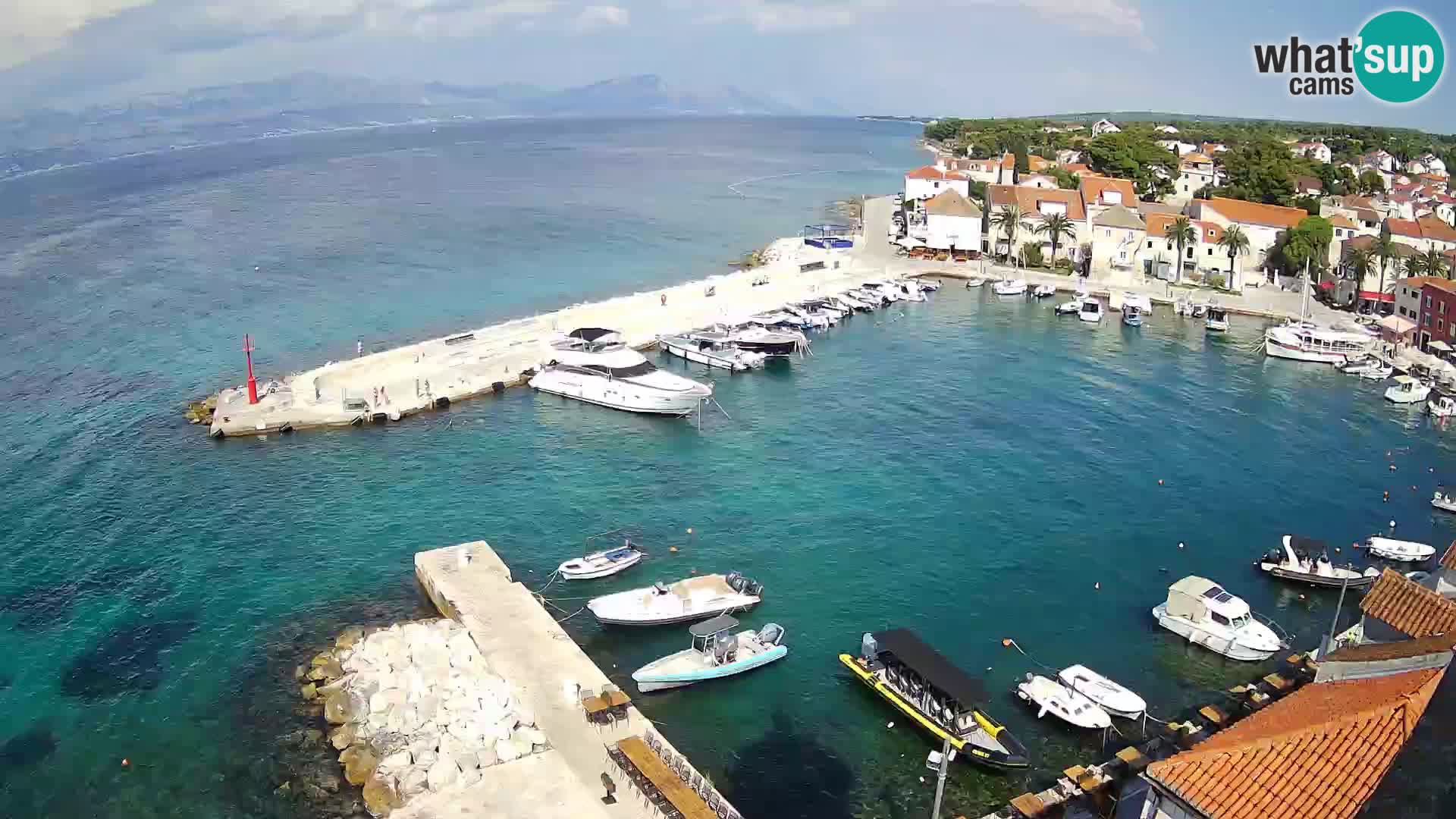 Webcam Sutivan Panorama – Liveblick von der Insel Brač