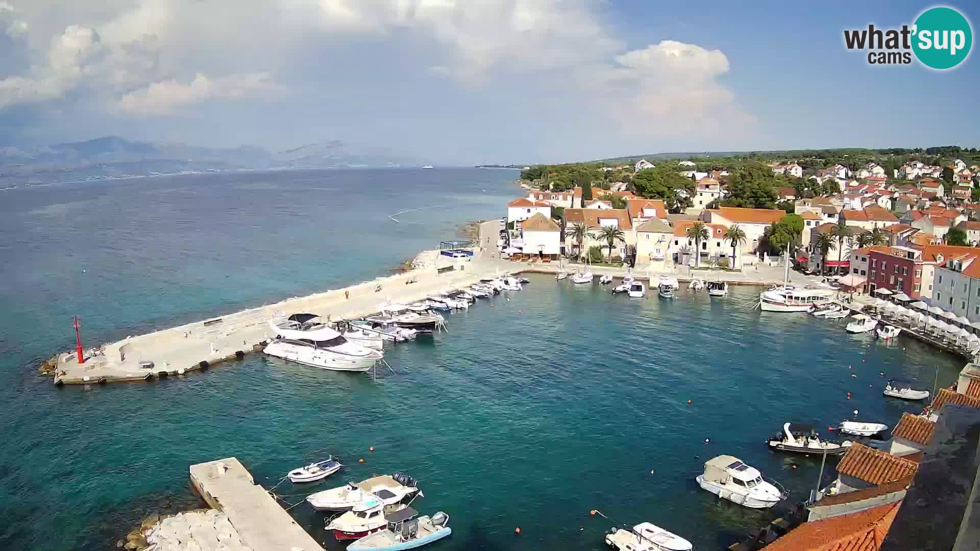 Webcam Sutivan Panorama – Vue en direct depuis l’île de Brač