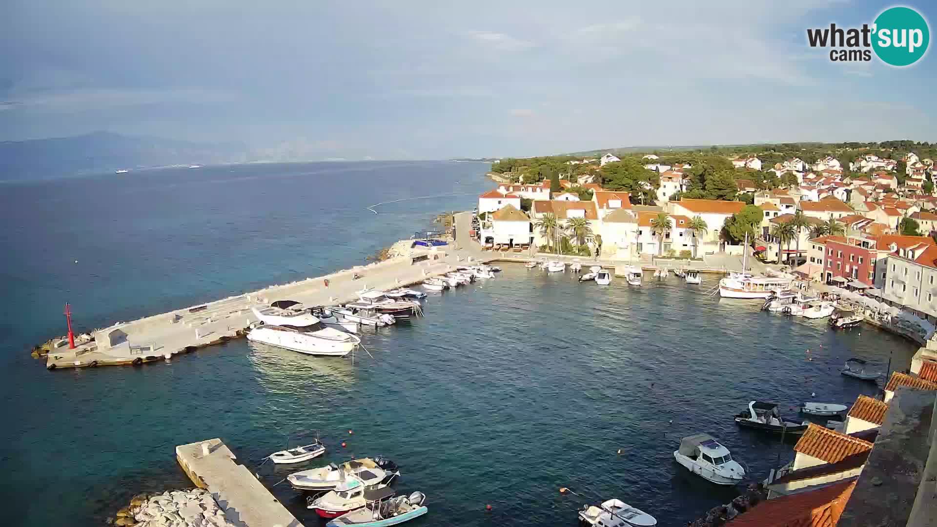 Webcam Sutivan Panorama – Liveblick von der Insel Brač