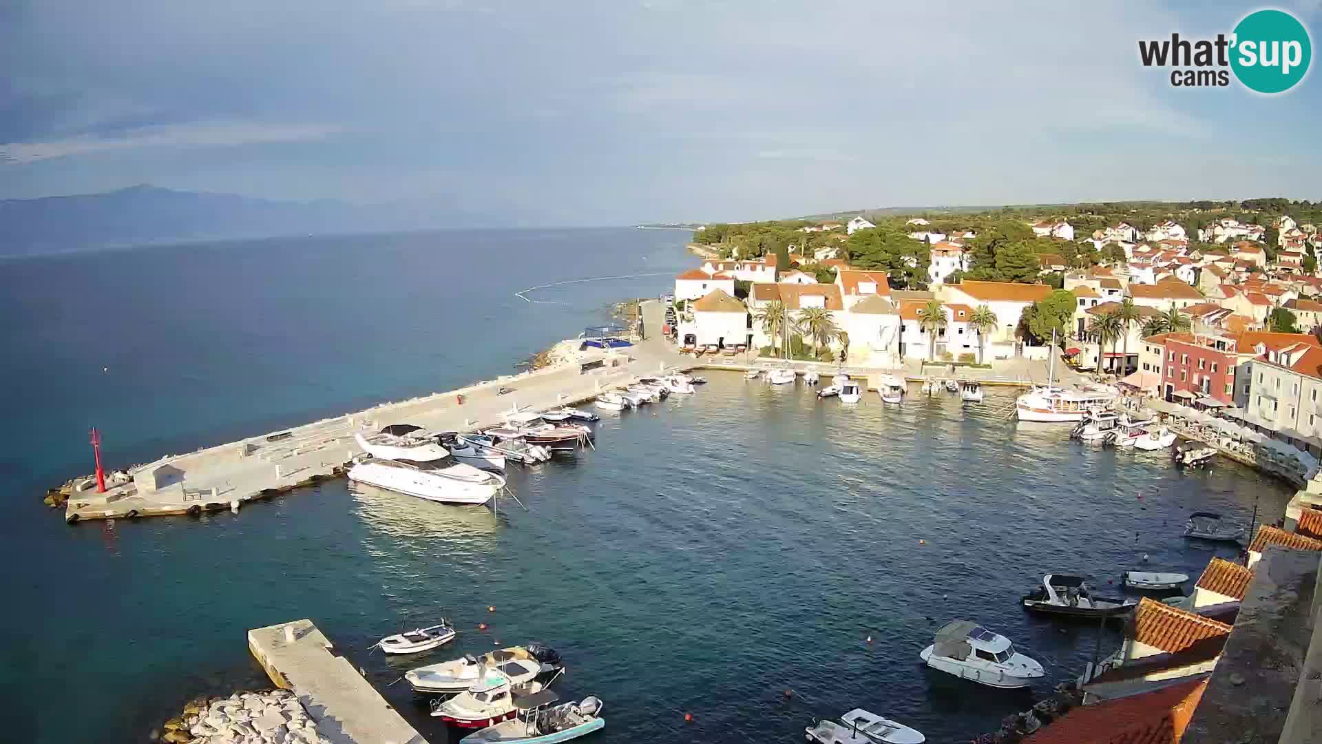 Webcam Sutivan Panorama – Vue en direct depuis l’île de Brač